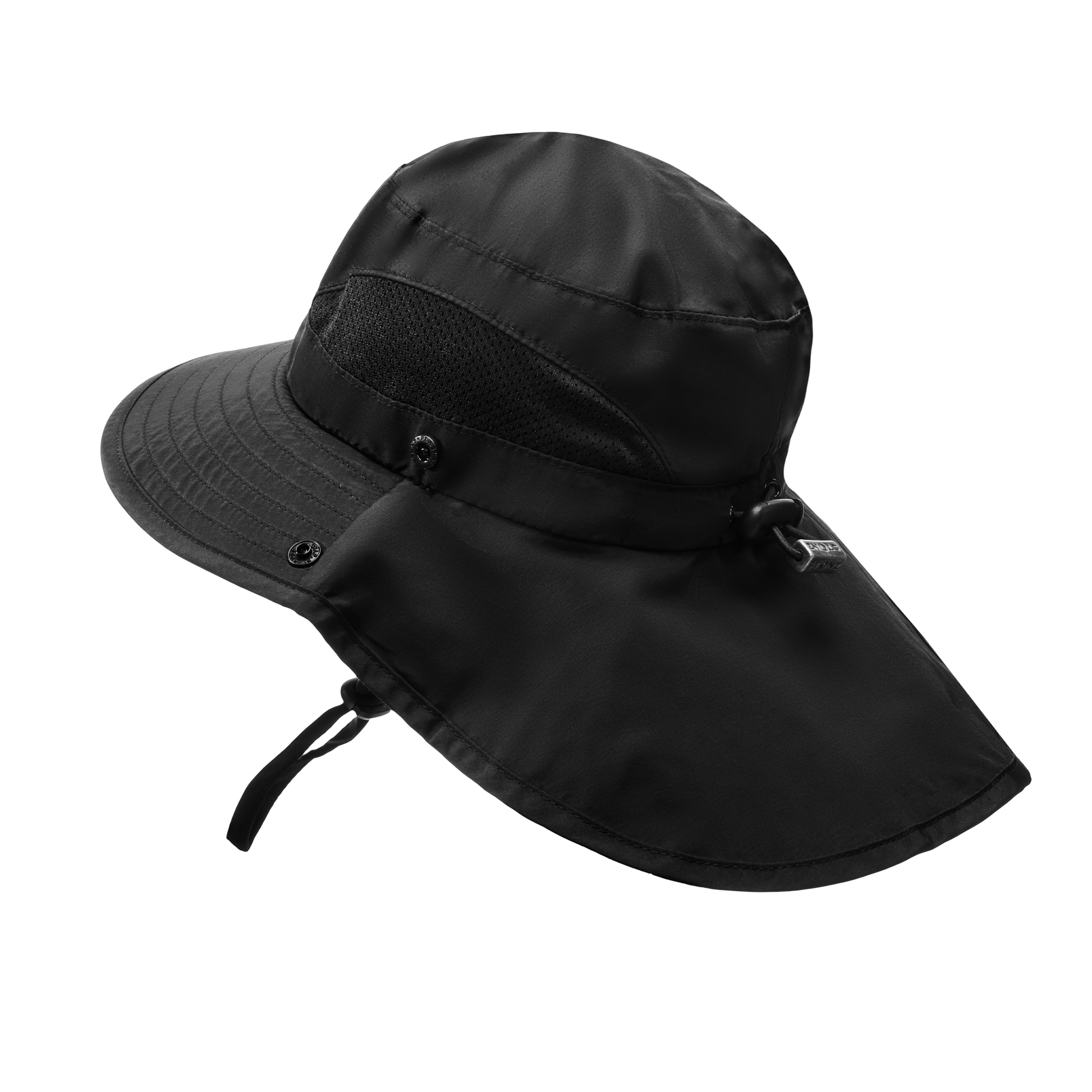 Explorer Sun Hat for Babies, Toddlers and Kids - Stonz alt::Black