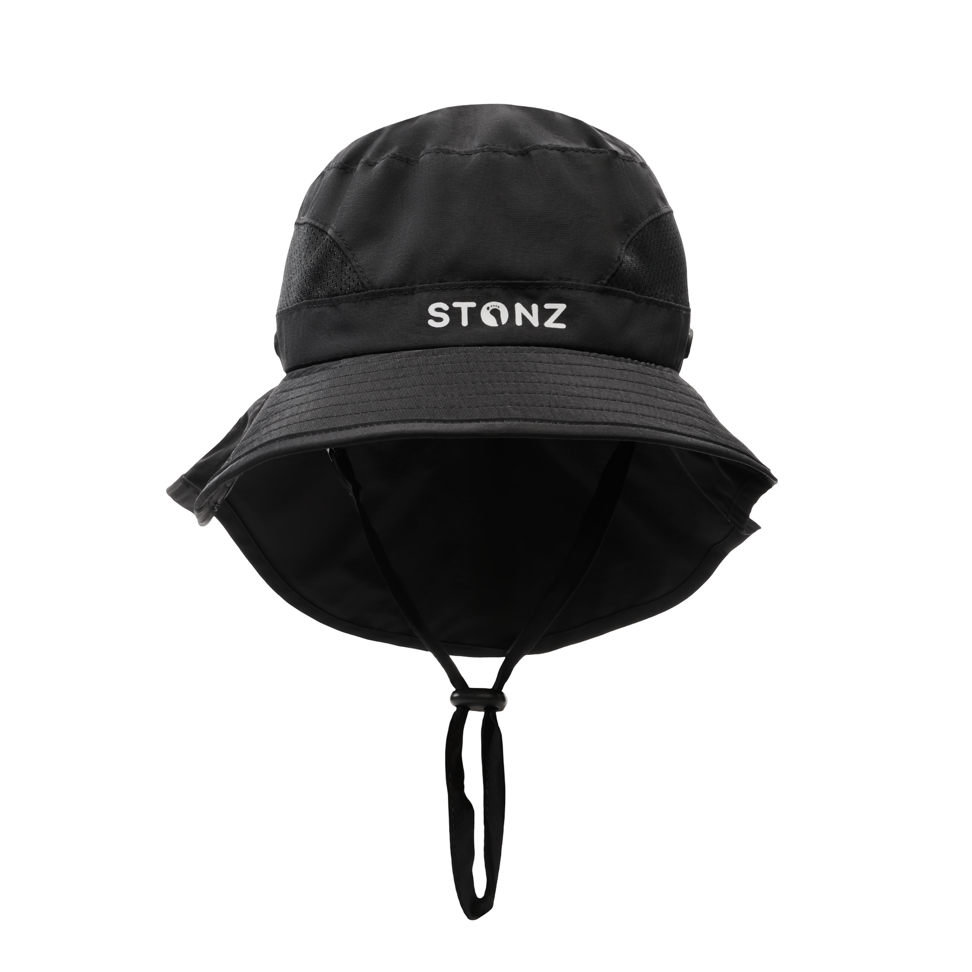 Explorer Sun Hat for Babies, Toddlers and Kids - Stonz alt::Black