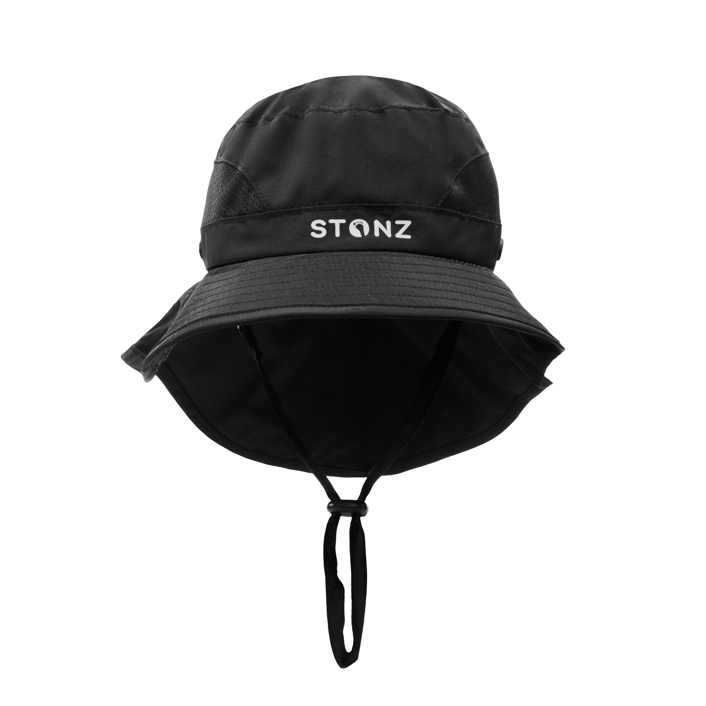 Explorer Sun Hat for Babies, Toddlers and Kids - Stonz alt::Black