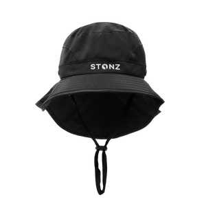 Explorer Sun Hat for Babies, Toddlers and Kids - Stonz alt::Black