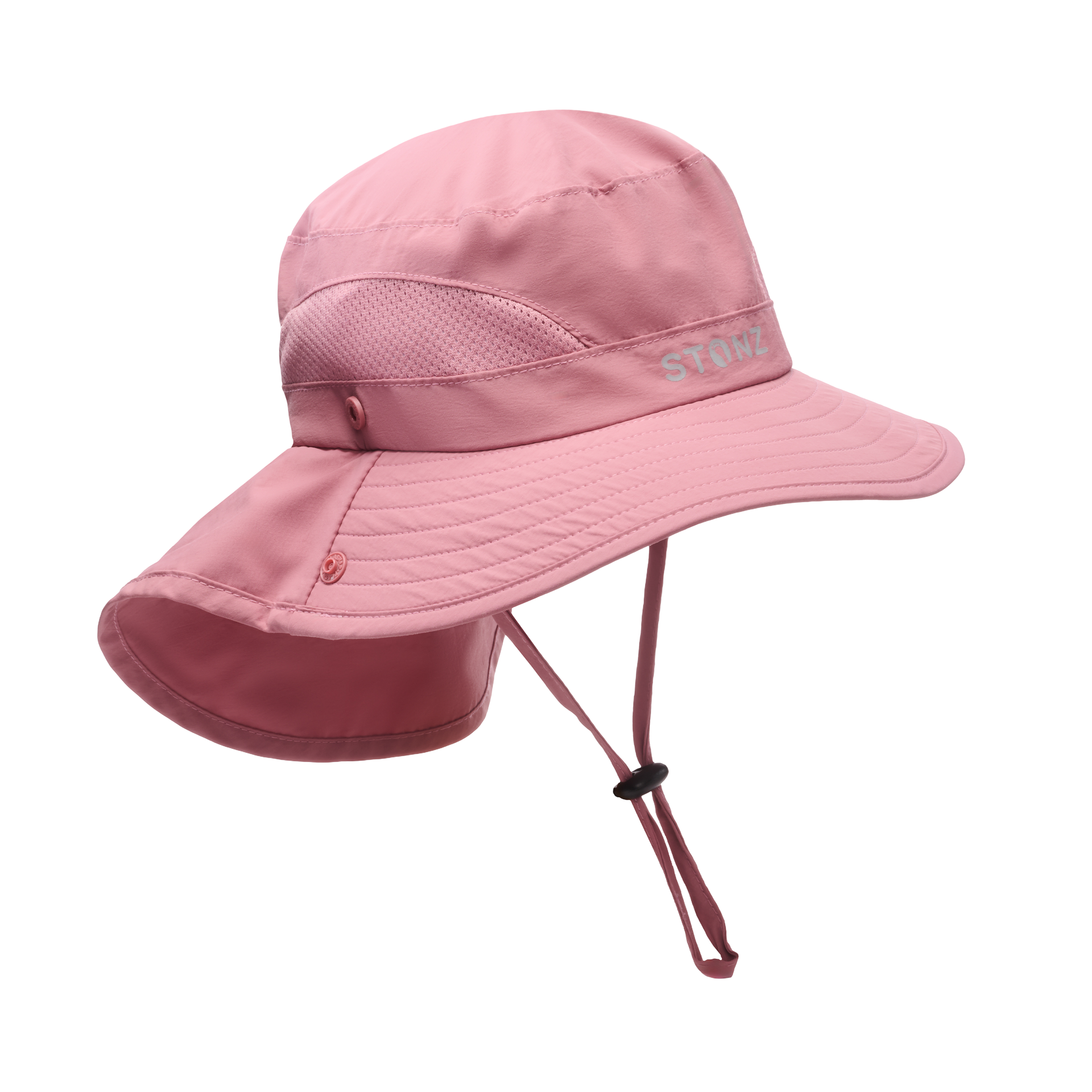 Explorer Sun Hat for Babies, Toddlers and Kids - Stonz alt::Dusty Rose