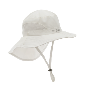 Explorer Sun Hat for Babies, Toddlers and Kids - Stonz alt::Ivory