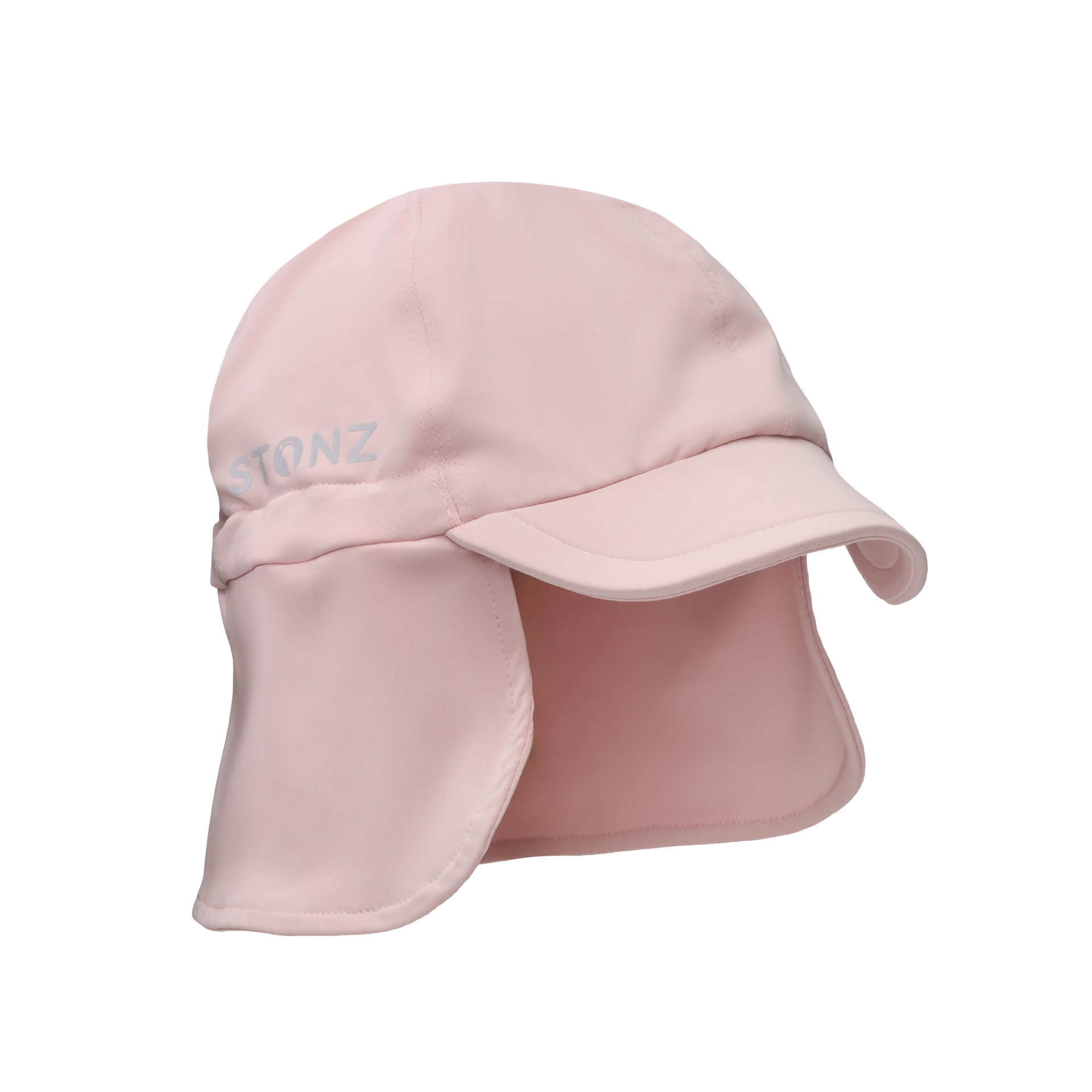 Sun Flap Cap for Babies and Toddlers - Stonz alt::Haze Pink