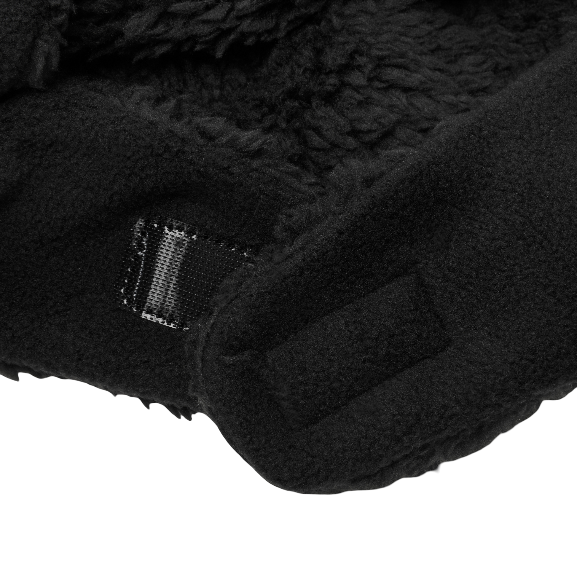 Fleece Hat for Baby and Toddler - Sherpa Lined with Chin Strap - Stonz alt::Black