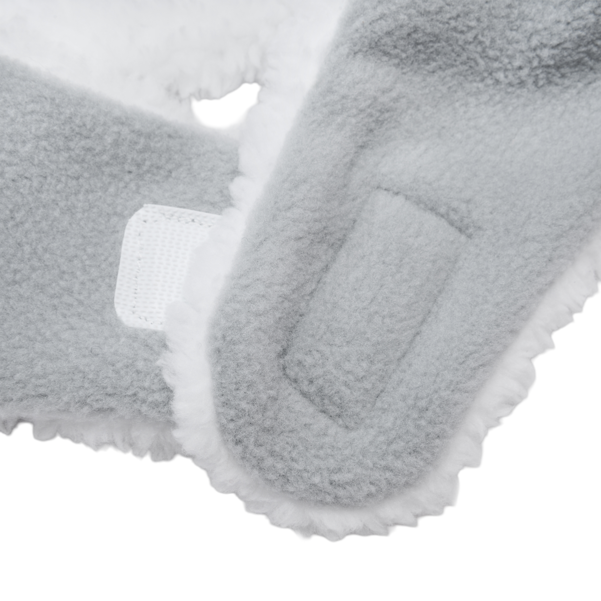 Fleece Hat for Baby and Toddler - Sherpa Lined with Chin Strap - Stonz alt::Grey