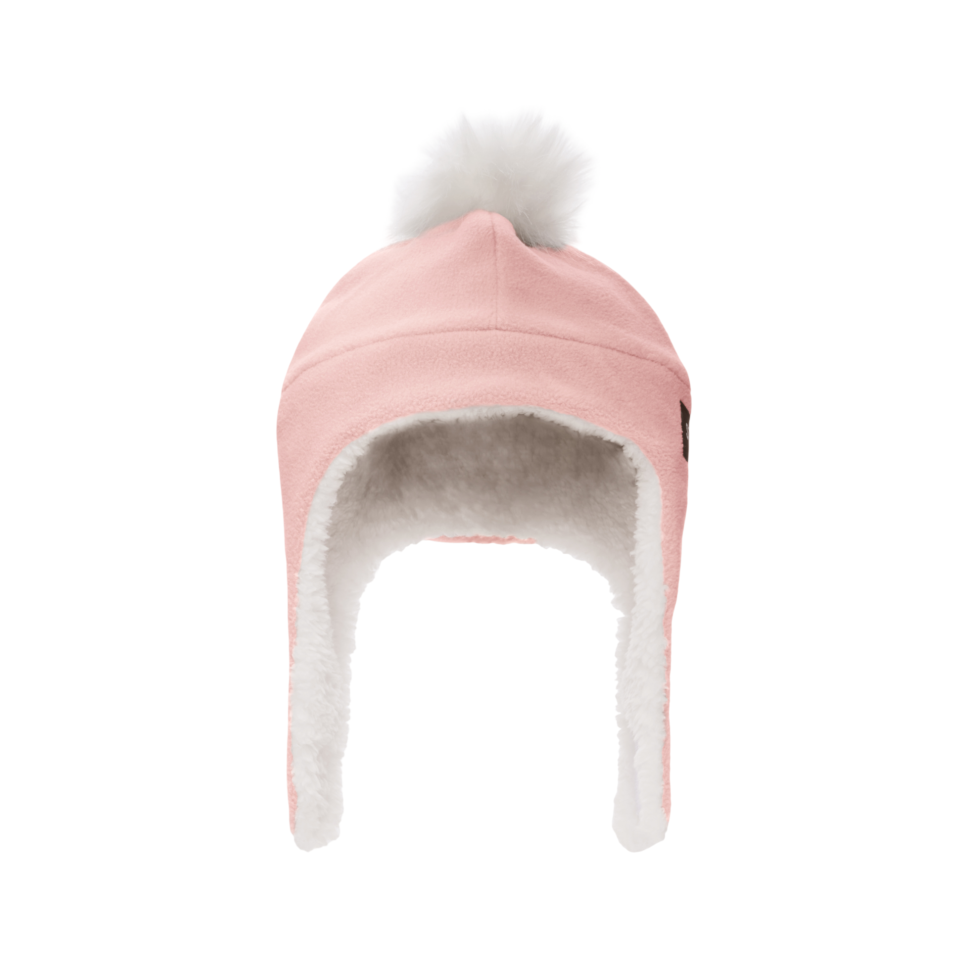 Fleece Hat for Baby and Toddler - Sherpa Lined with Chin Strap - Stonz alt::Haze Pink