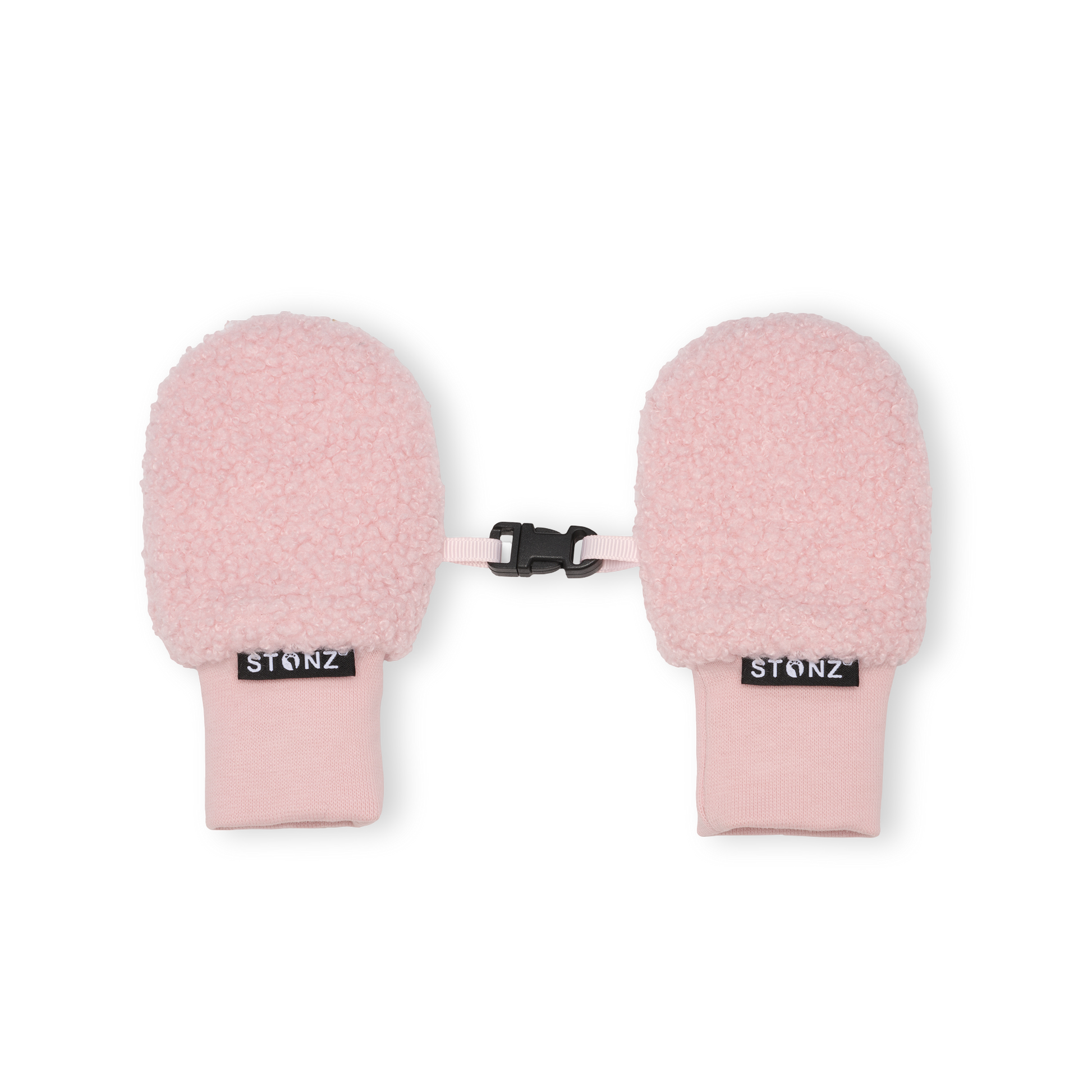 Fleece Mitts for Babies– Soft, Cozy, and Breathable Baby Mittens - Stonz alt::Haze Pink