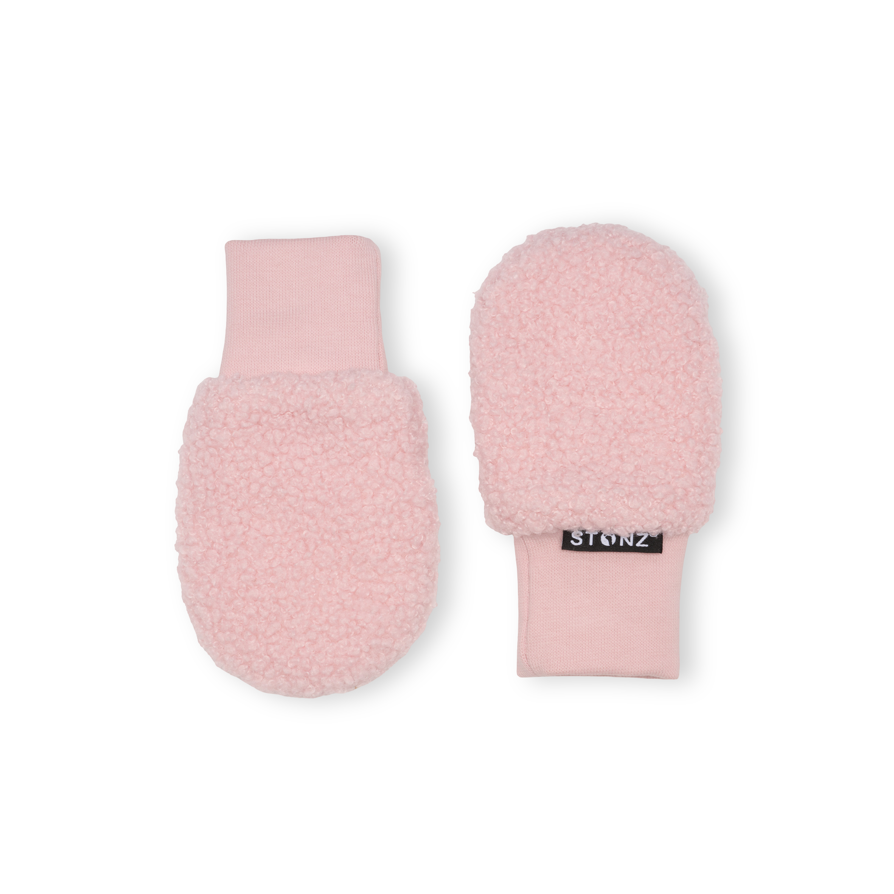 Fleece Mitts for Babies– Soft, Cozy, and Breathable Baby Mittens - Stonz alt::Haze Pink