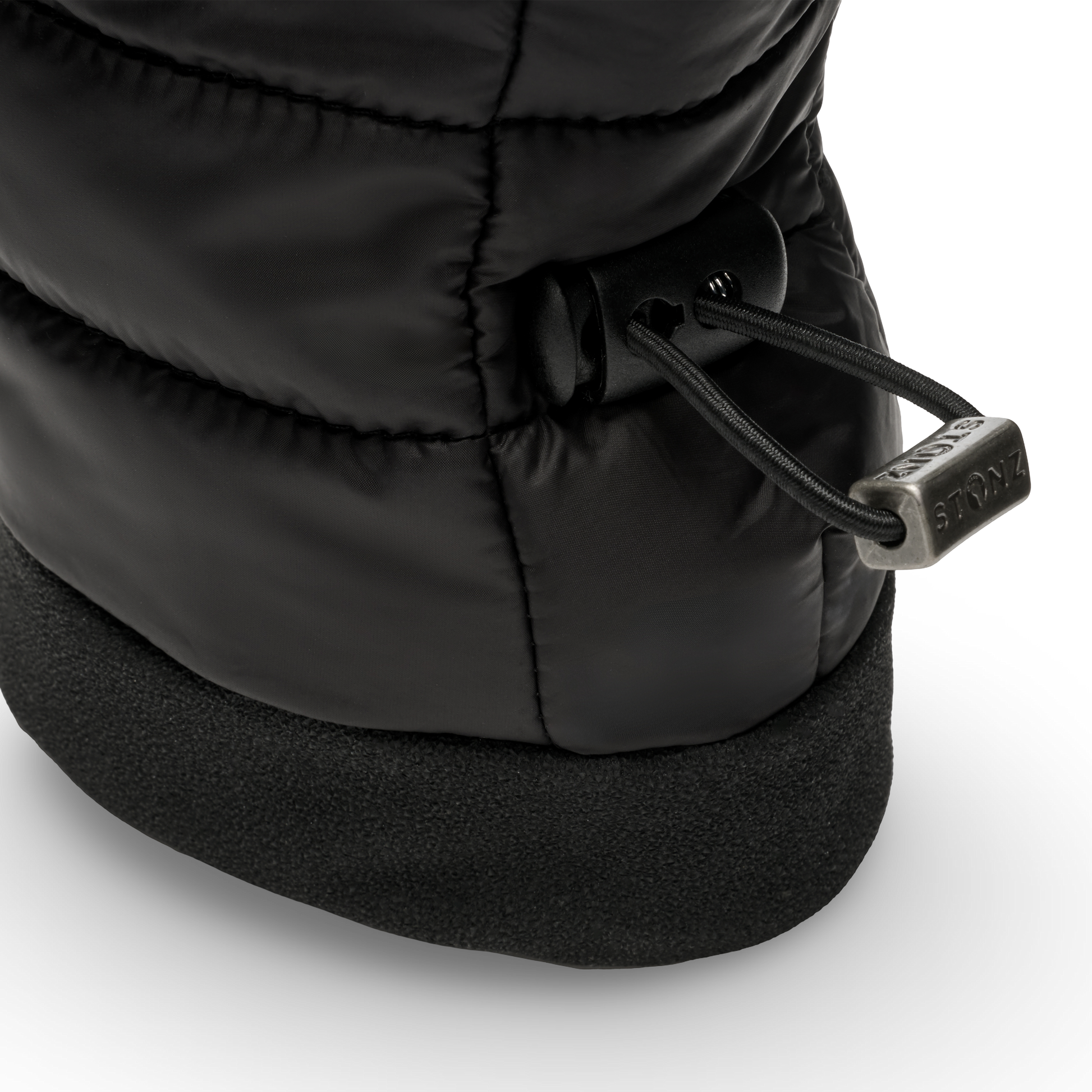Puffer Bootie Baby – Insulated, Water-Resistant Baby Booties - Stonz alt::Black