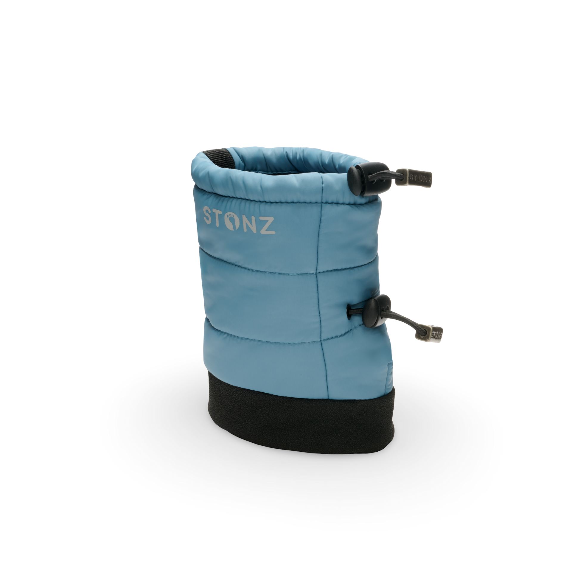 Puffer Bootie Baby – Insulated, Water-Resistant Baby Booties - Stonz alt::Denim