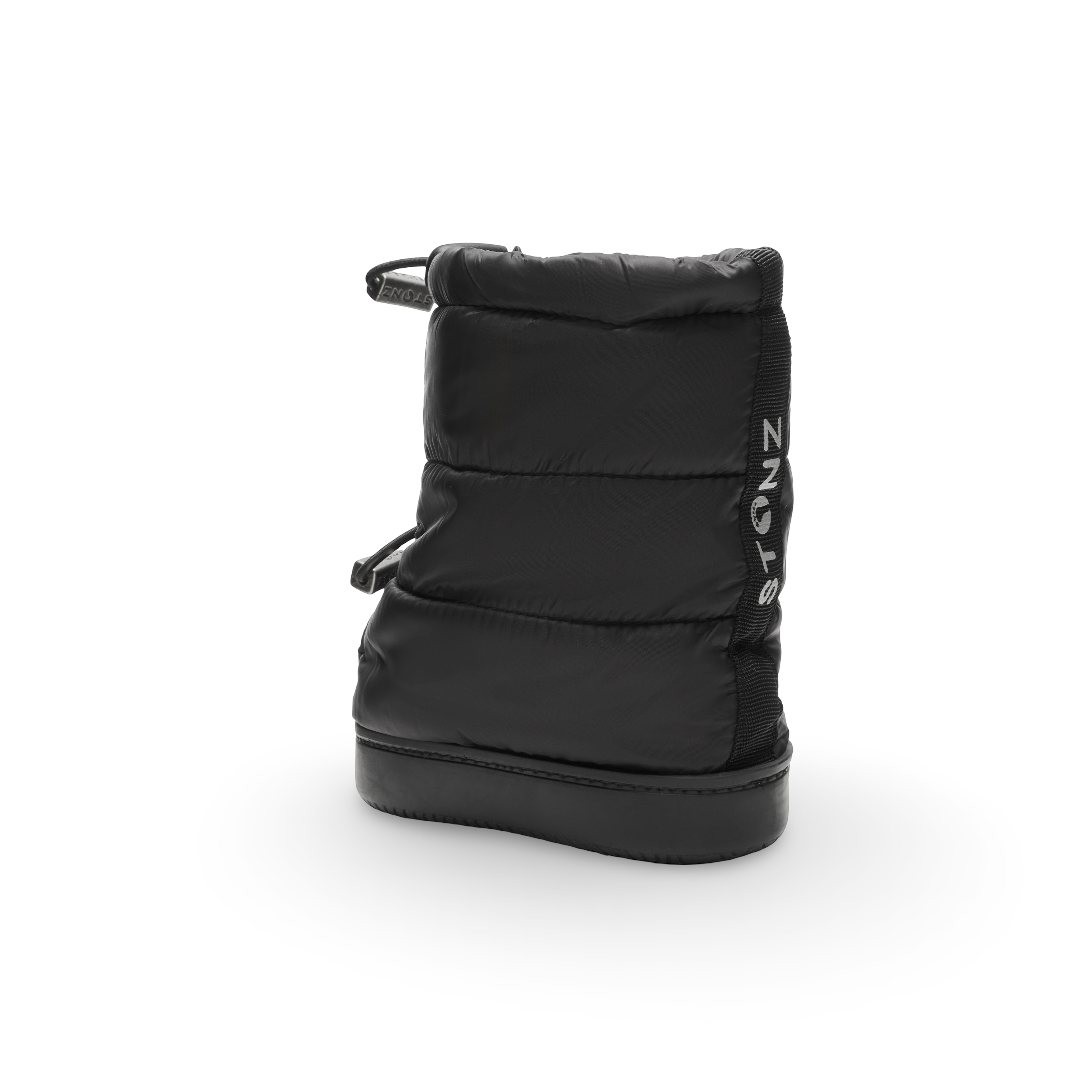 Puffer Bootie Toddler – Insulated, Water-Resistant Cold Weather Booties - Stonz alt::Black