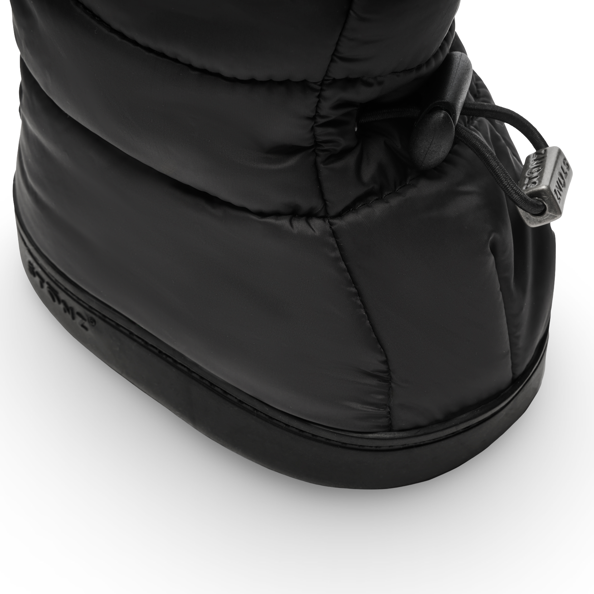 Puffer Bootie Toddler – Insulated, Water-Resistant Cold Weather Booties - Stonz alt::Black