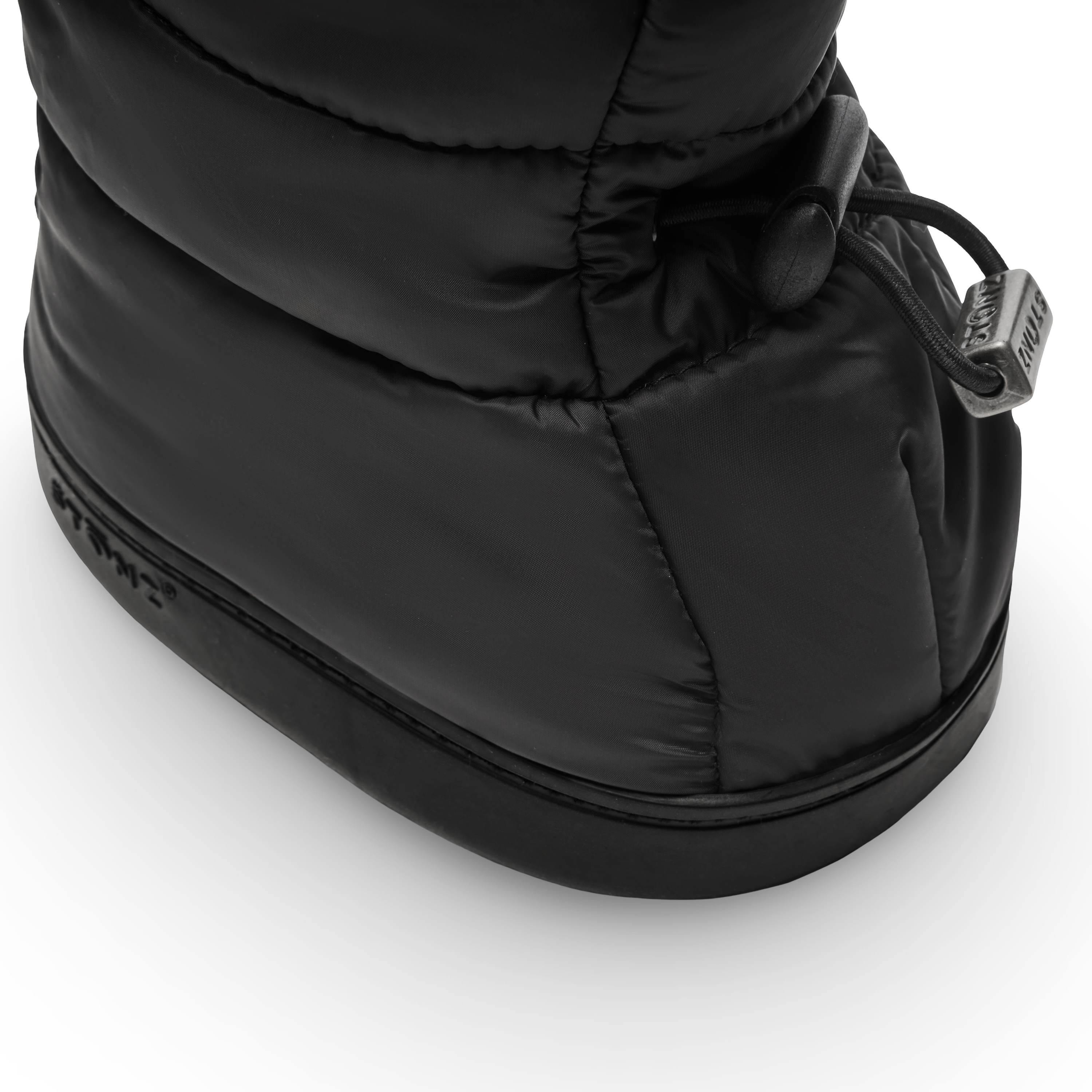 Puffer Bootie Toddler – Insulated, Water-Resistant Cold Weather Booties - Stonz alt::Black