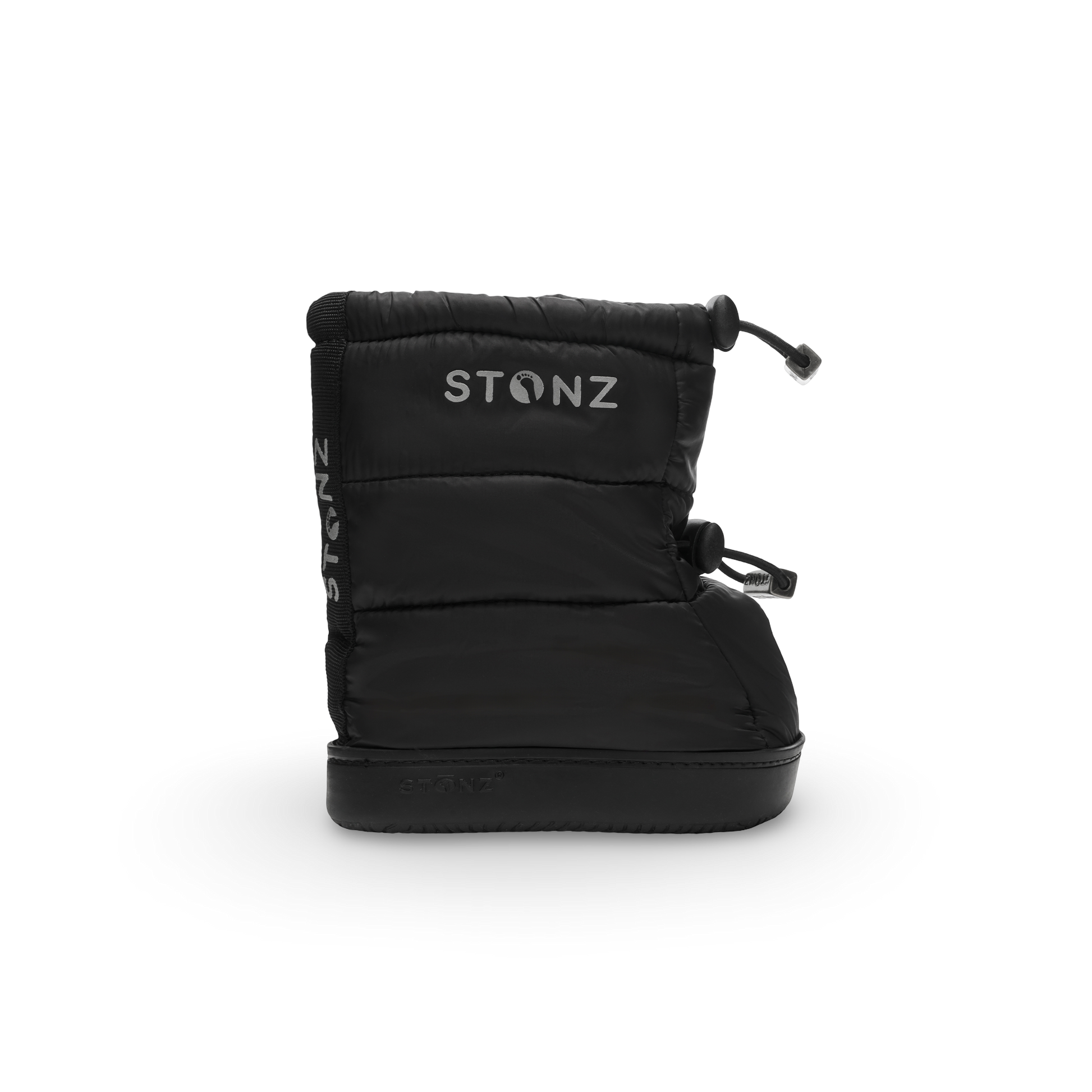 Puffer Bootie Toddler – Insulated, Water-Resistant Cold Weather Booties - Stonz alt::Black