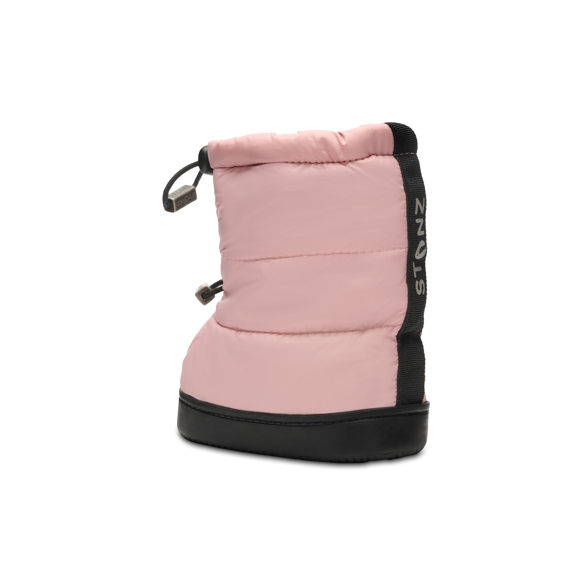 Puffer Bootie Toddler – Insulated, Water-Resistant Cold Weather Booties - Stonz alt::Haze Pink