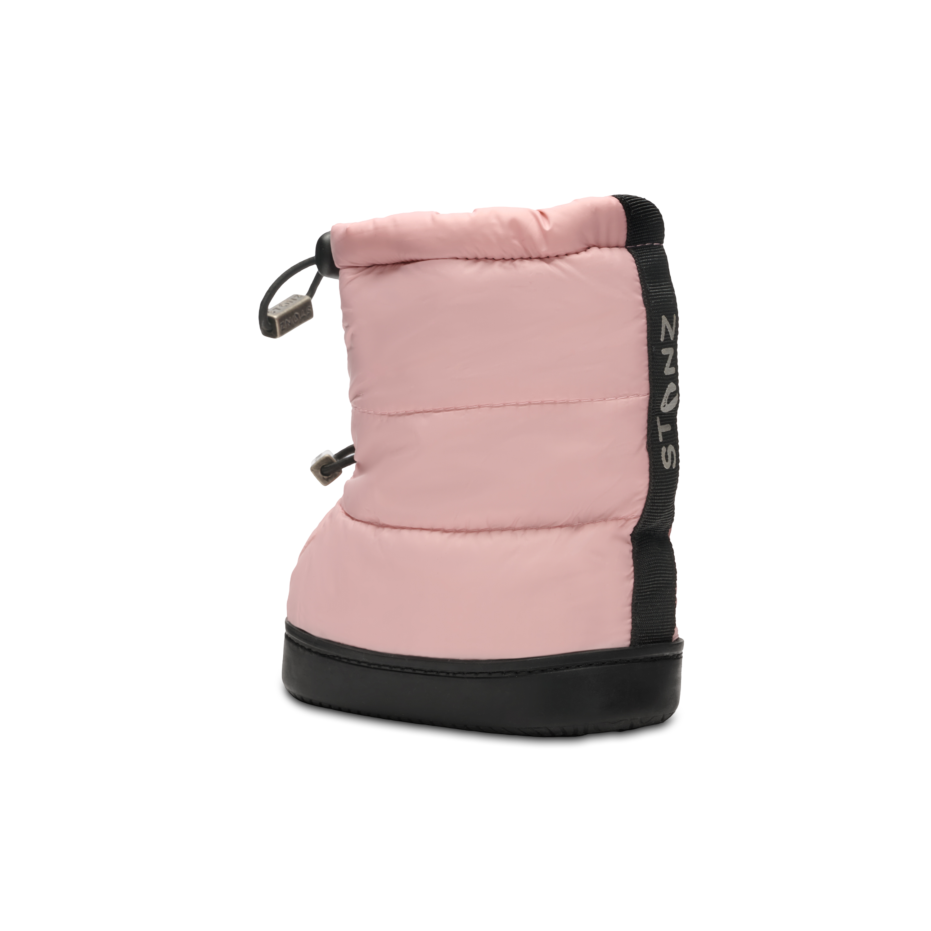 Puffer Bootie Toddler – Insulated, Water-Resistant Cold Weather Booties - Stonz alt::Haze Pink
