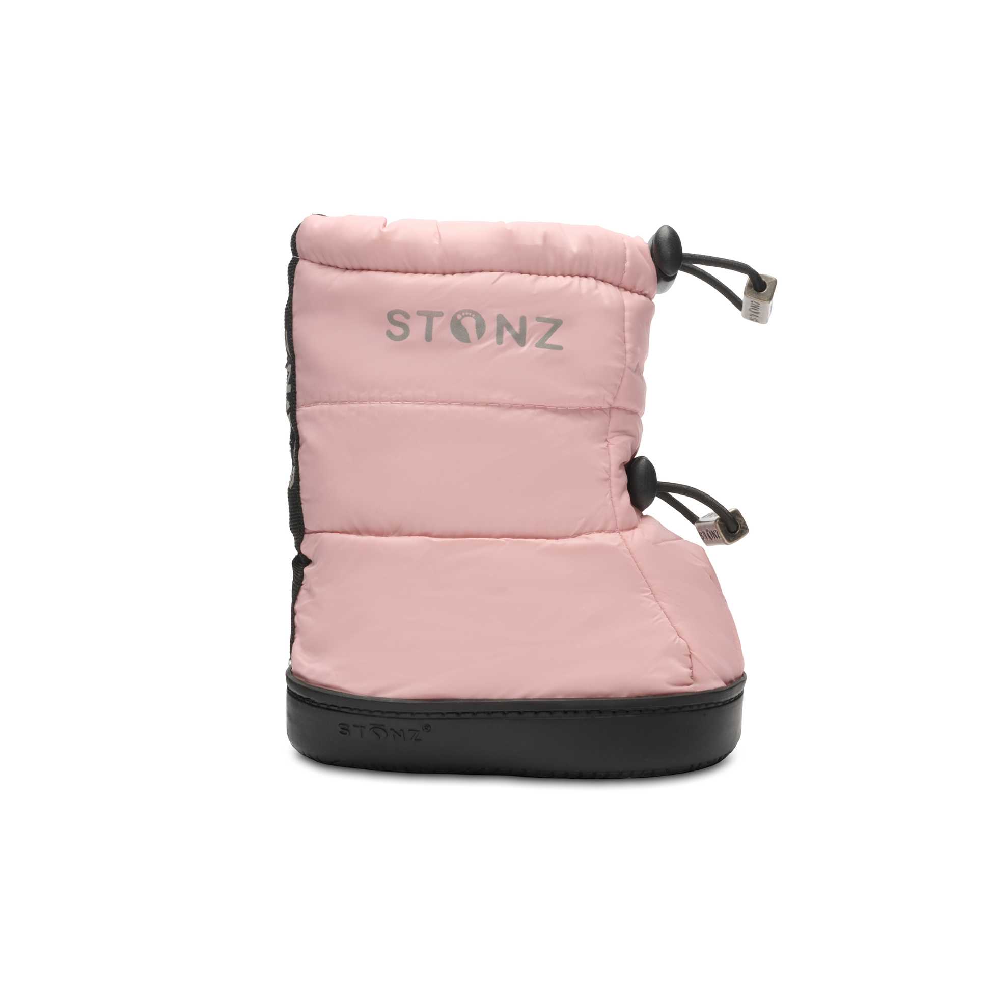 Puffer Bootie Toddler – Insulated, Water-Resistant Cold Weather Booties - Stonz alt::Haze Pink