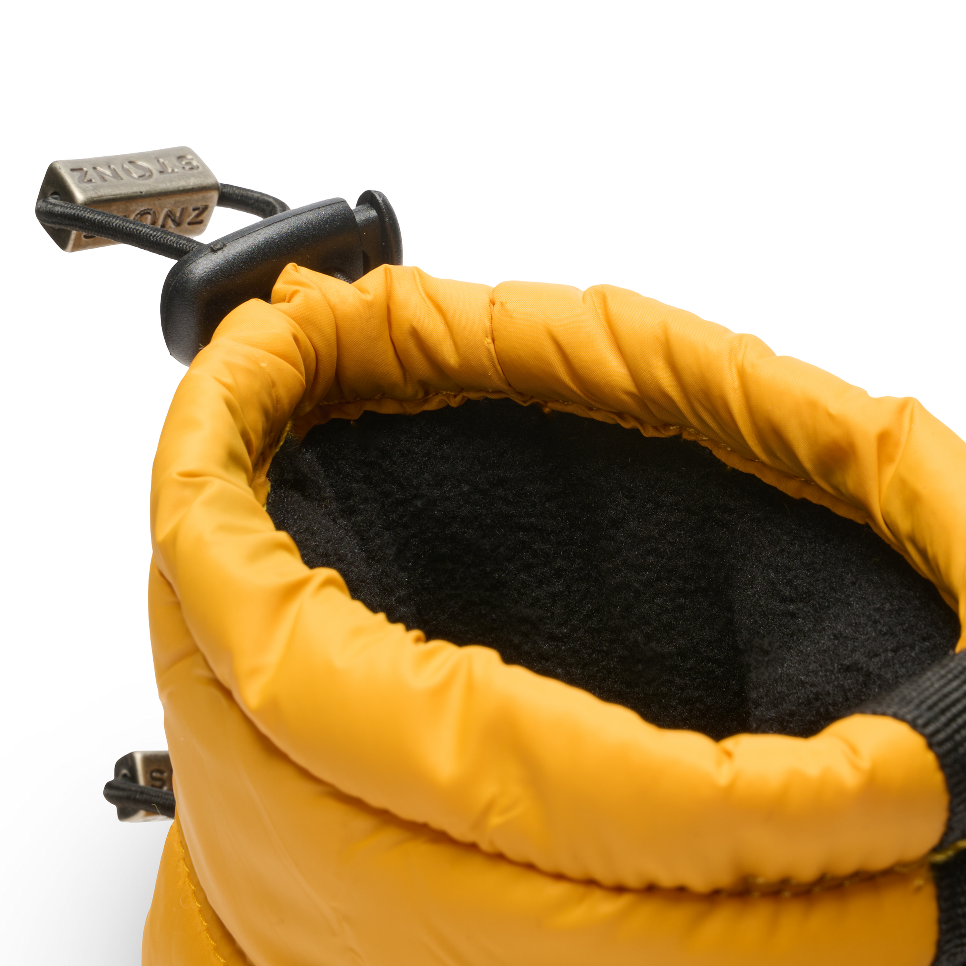 Puffer Bootie Toddler – Insulated, Water-Resistant Cold Weather Booties - Stonz alt::Sunflower