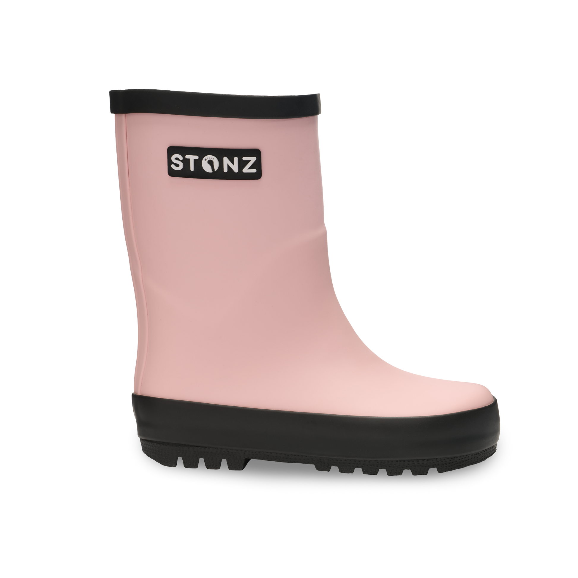 Waterproof Rain Boots for Toddlers and Kids - Stonz alt::Haze Pink - Lotus