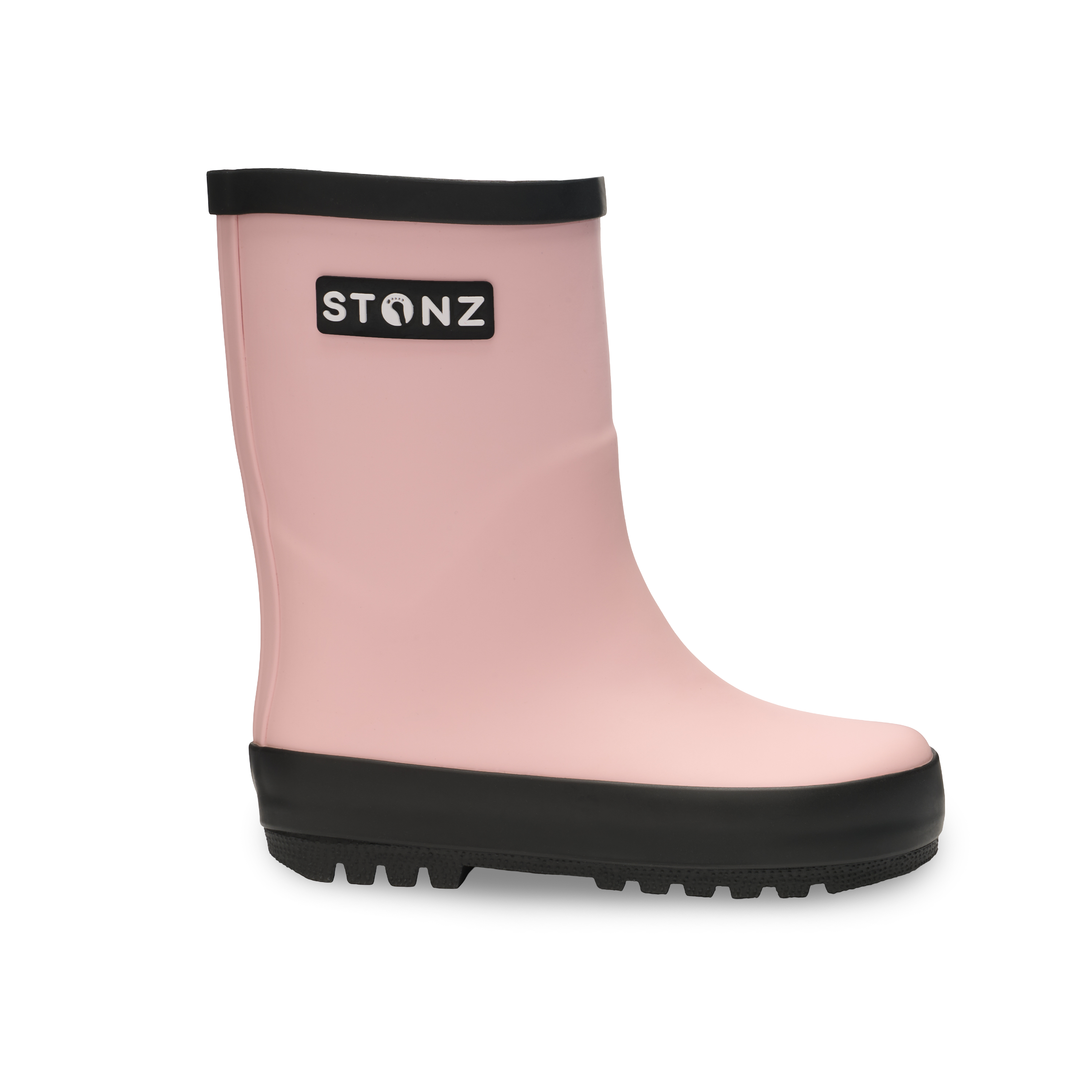 Waterproof Rain Boots for Toddlers and Kids - Stonz alt::Haze Pink - Lotus