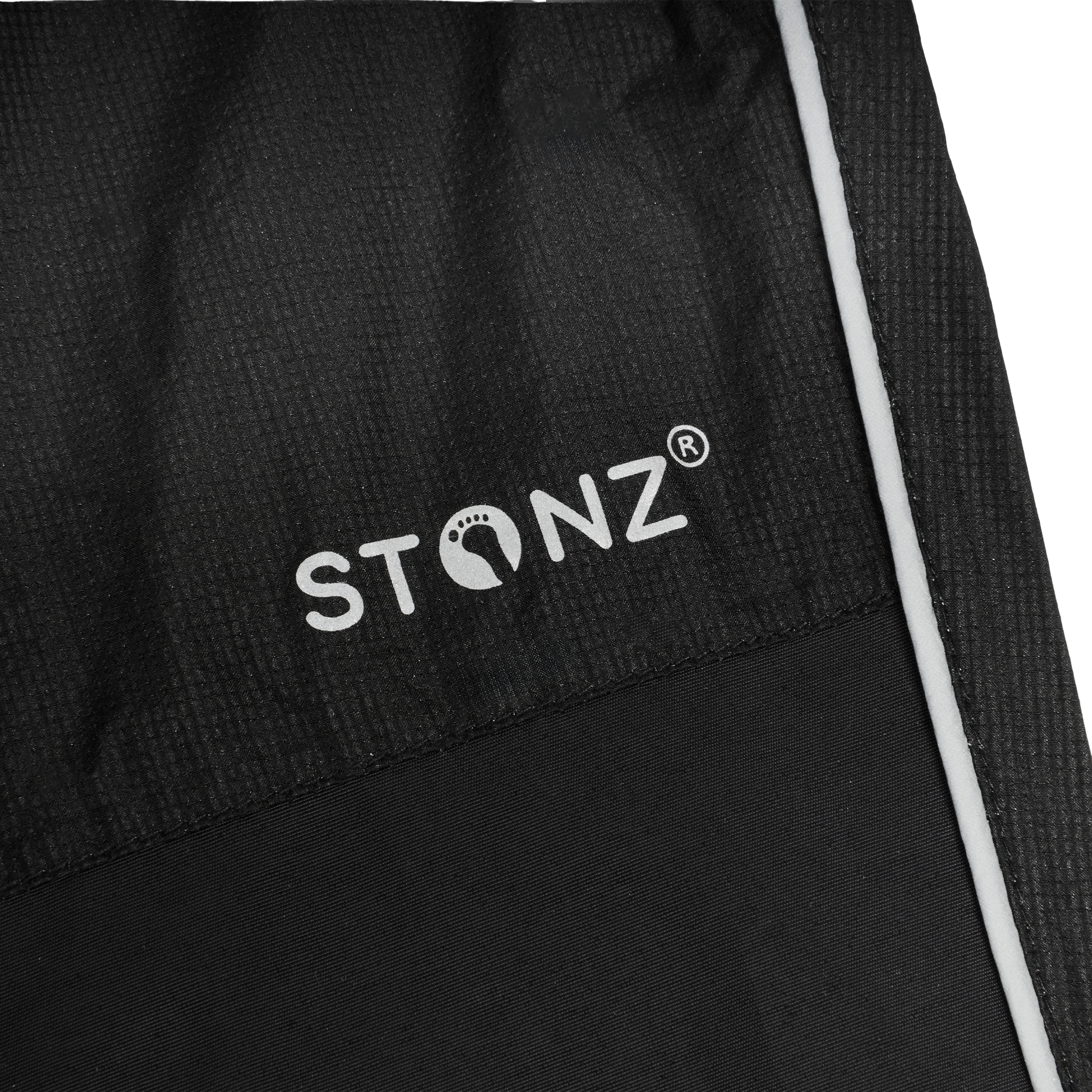 Waterproof Rain Pants for Babies, Toddlers and Kids - Stonz alt::Black