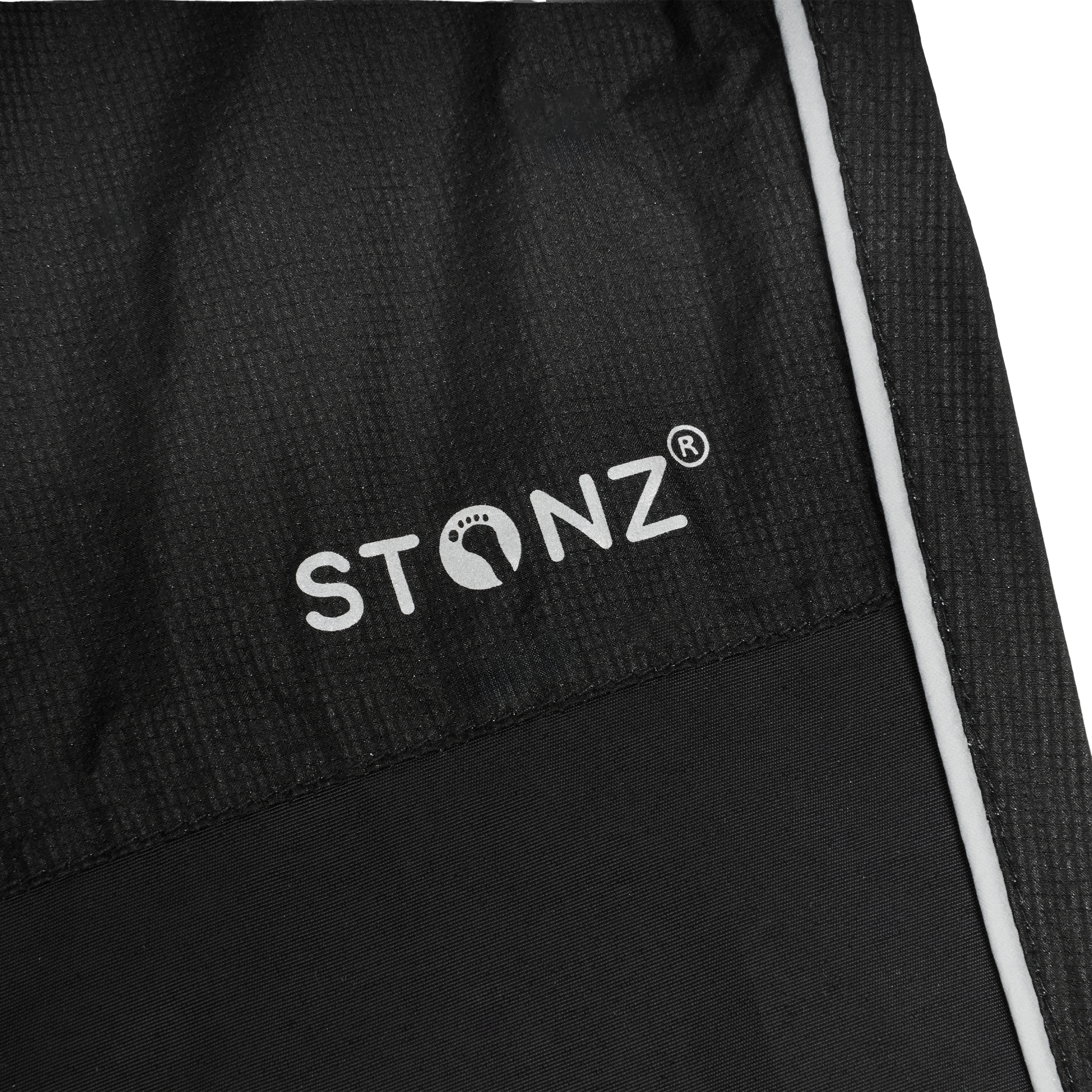 Waterproof Rain Pants for Babies, Toddlers and Kids - Stonz alt::Black