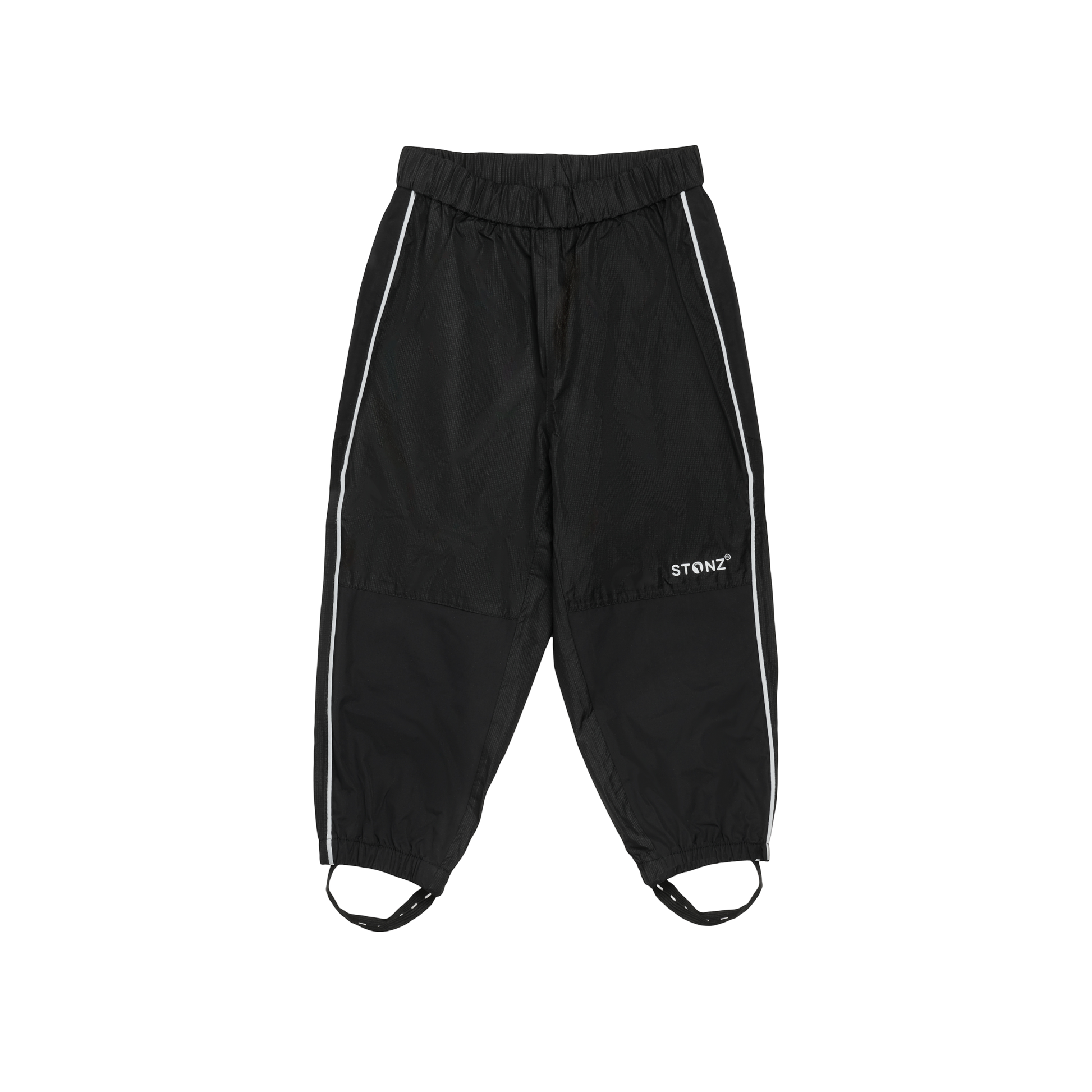 Waterproof Rain Pants for Babies, Toddlers and Kids - Stonz alt::Black