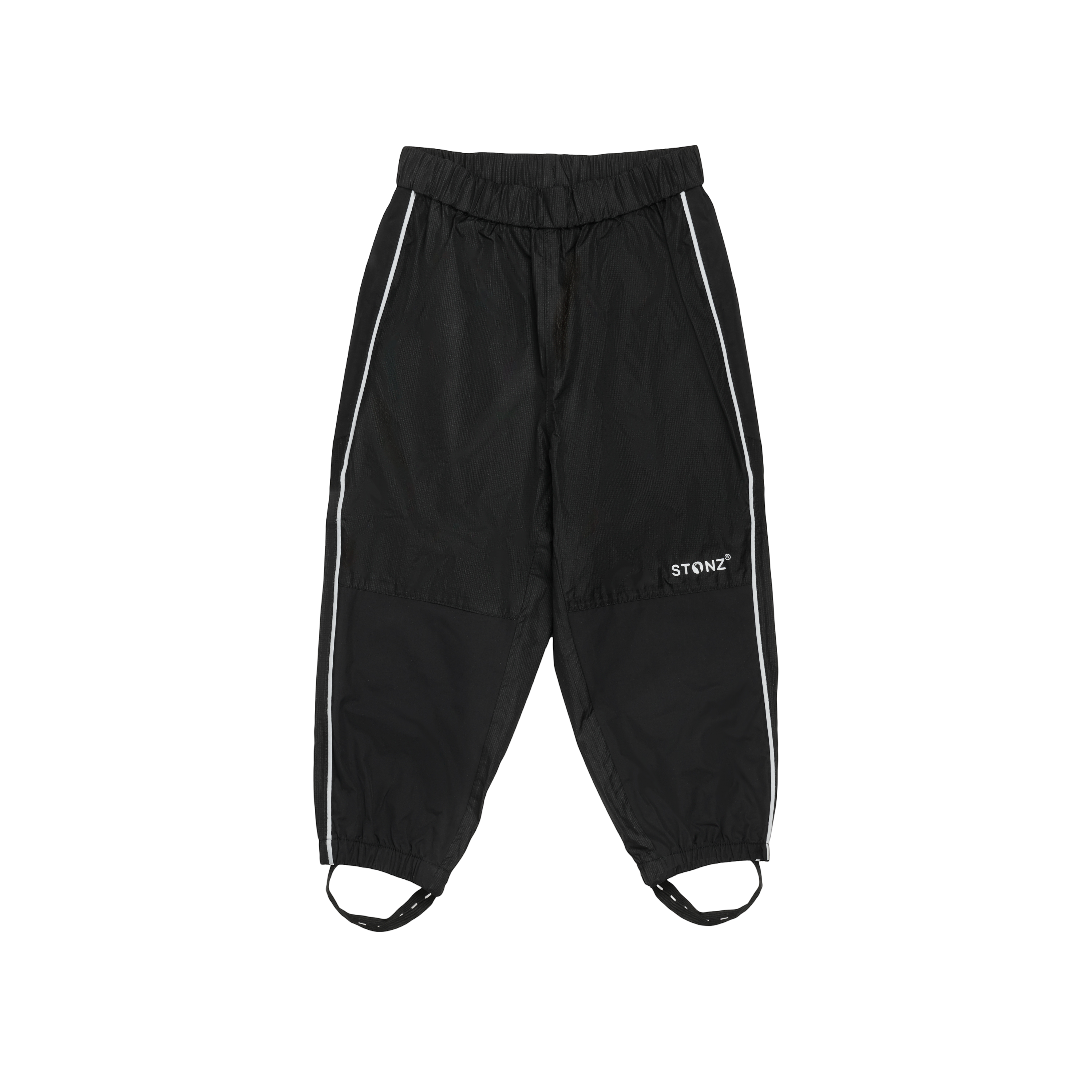 Waterproof Rain Pants for Babies, Toddlers and Kids - Stonz alt::Black