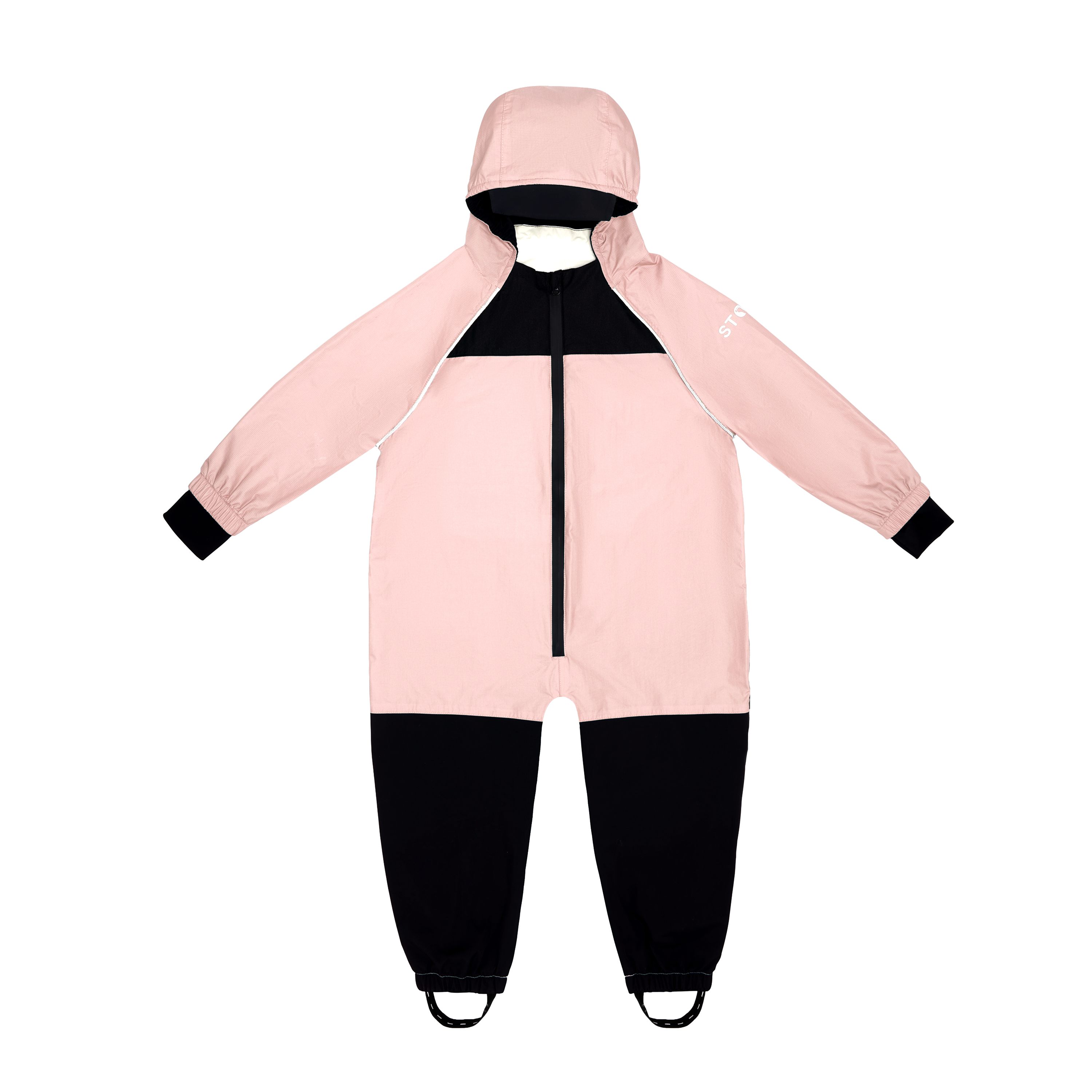 Waterproof Rain Suit for Babies, Toddlers and Kids - Stonz alt::Haze Pink - Lotus