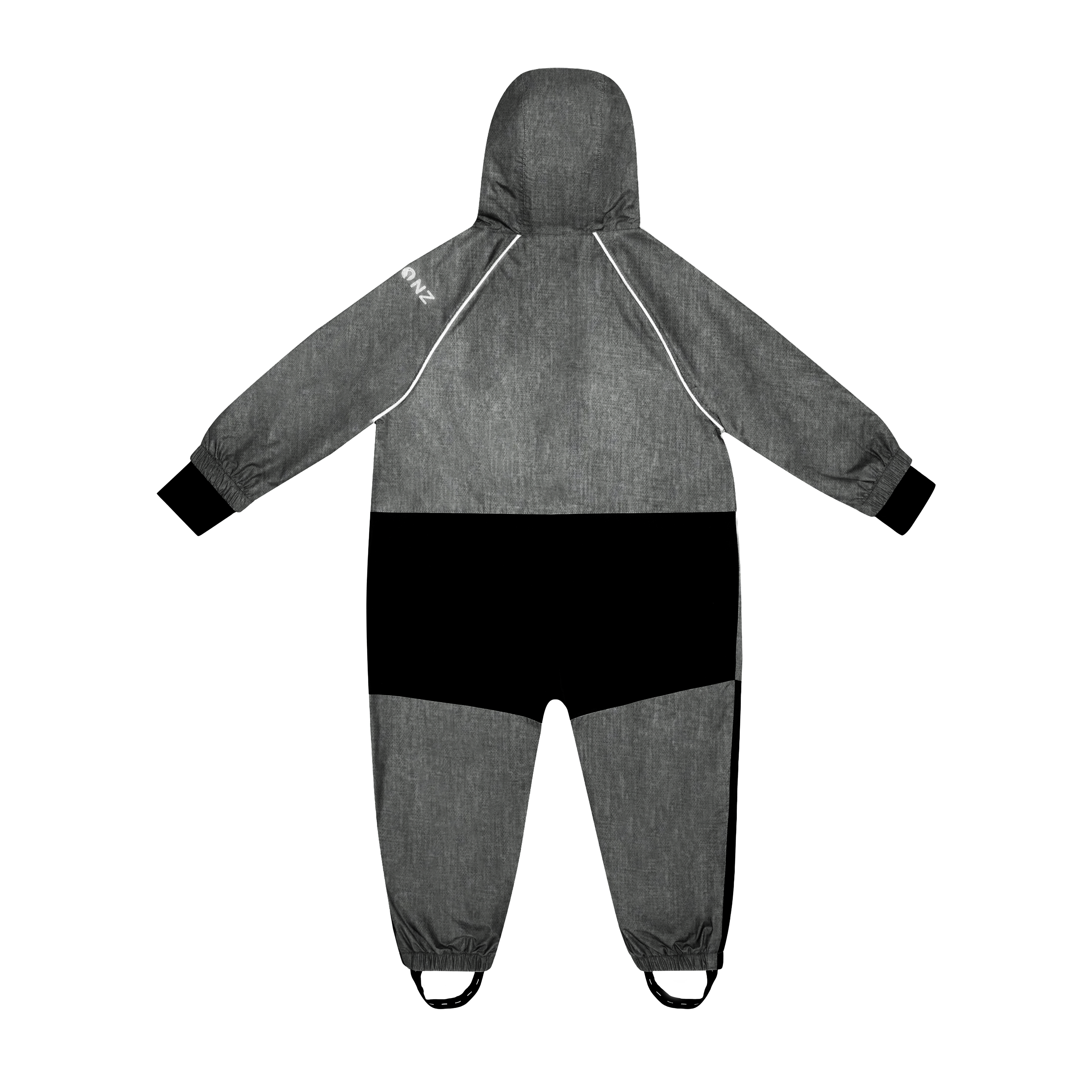 Waterproof Rain Suit for Babies, Toddlers and Kids - Stonz alt::Heather Grey