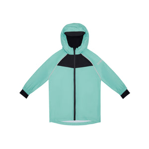 Stonz waterproof Rain Jacket in Summer Haze for kids Frontview
