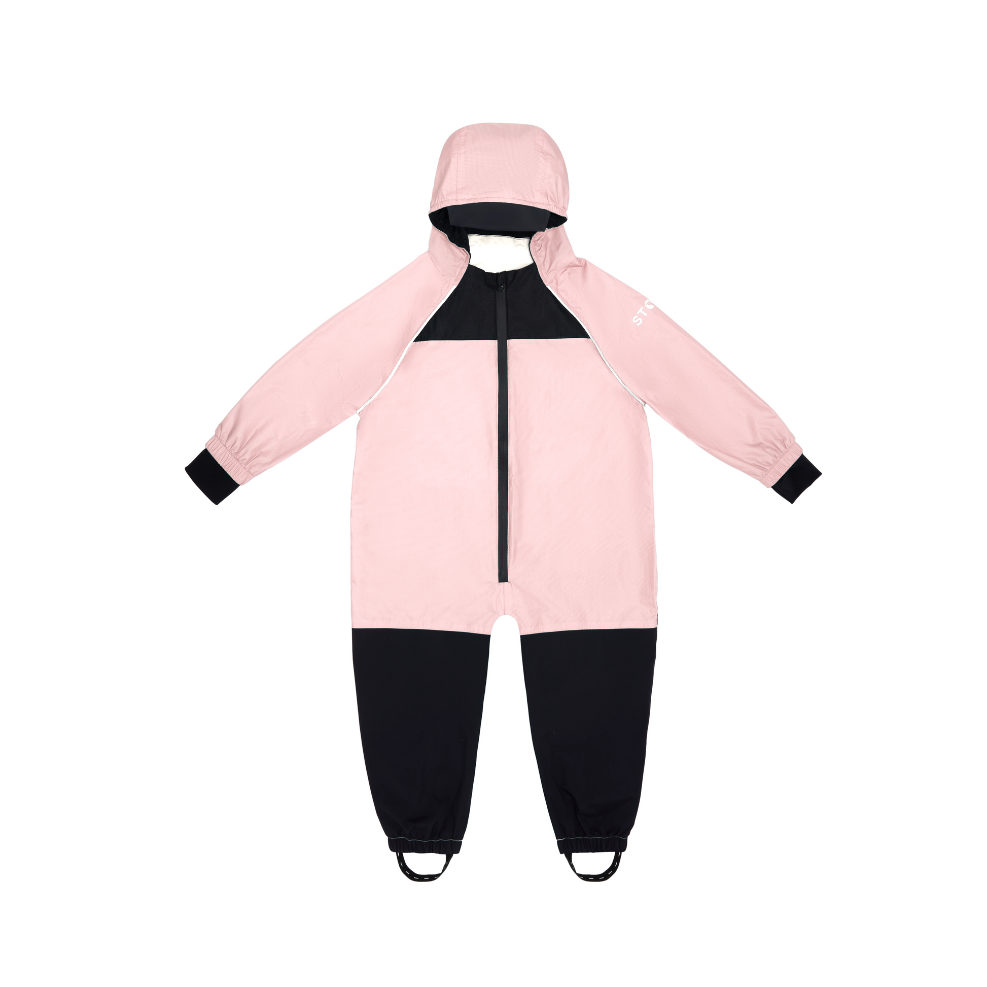 Waterproof Rain Suit for Babies, Toddlers and Kids - Stonz alt::Haze Pink - Lotus