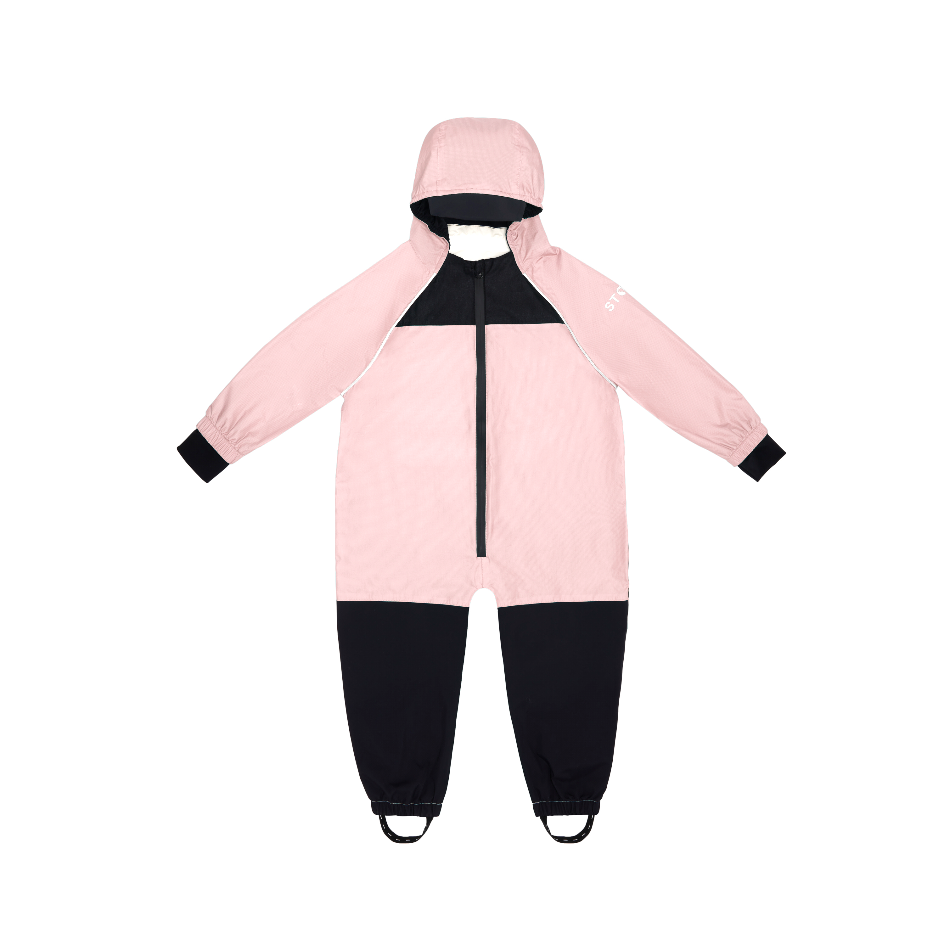 Waterproof Rain Suit for Babies, Toddlers and Kids - Stonz alt::Haze Pink - Lotus