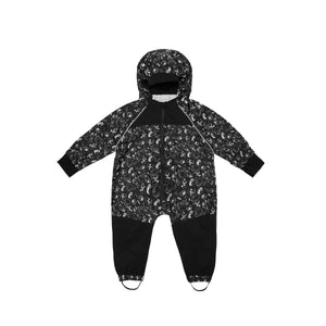 Stonz Rain suit in Neo stonz Print color front view.