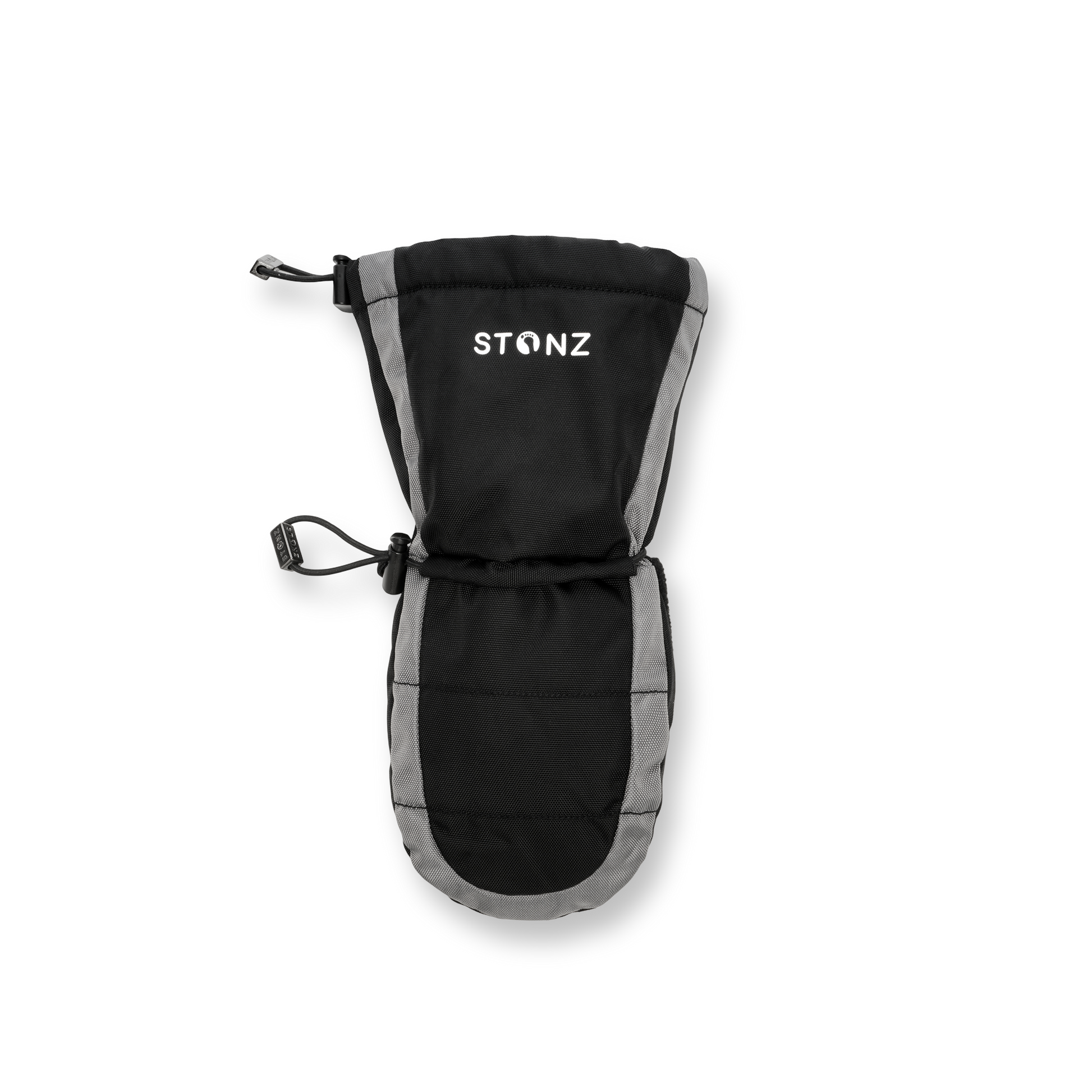 Snow Mitt Kid - Easy-on, Insulated, Waterproof Mittens - Stonz alt::Black/Grey