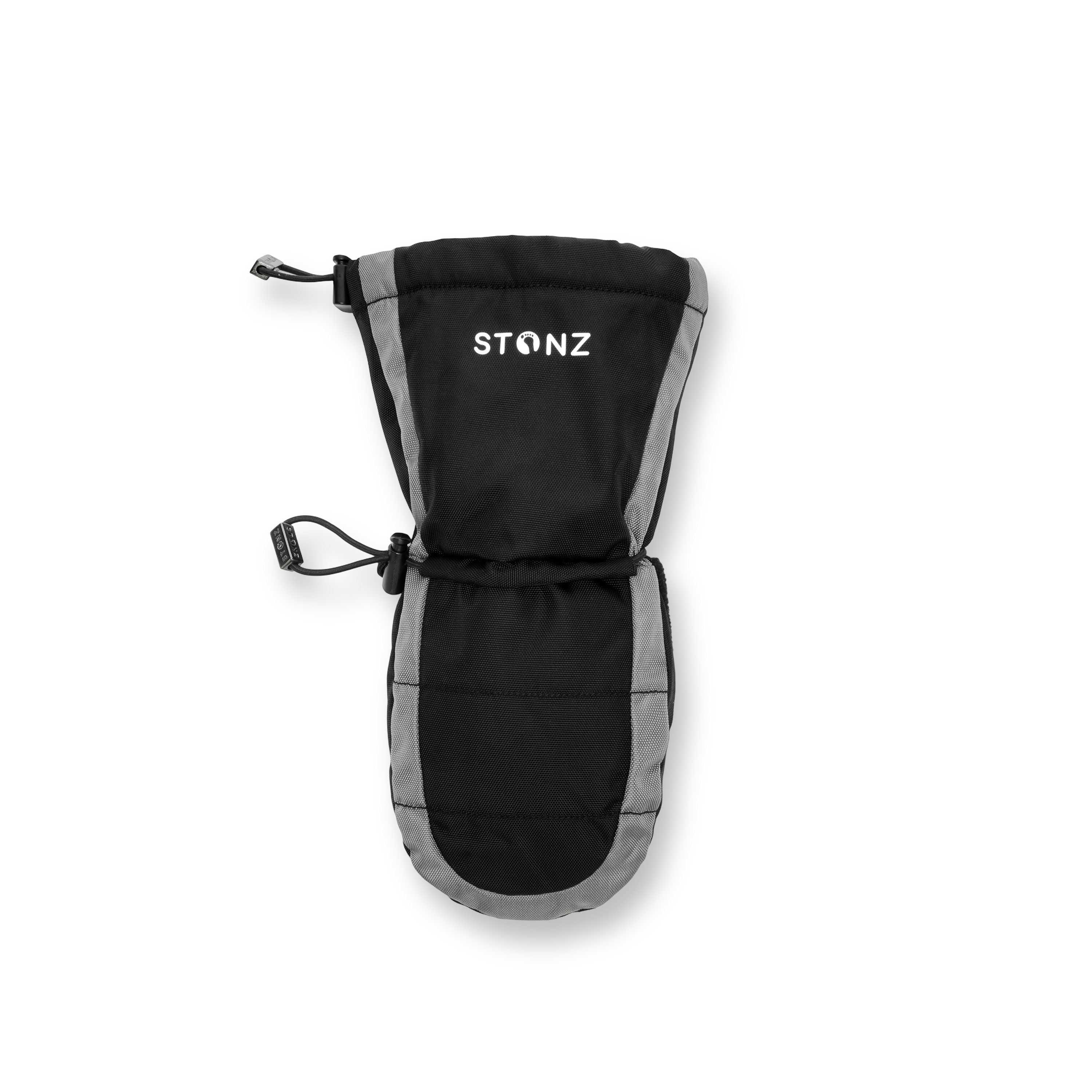 Snow Mitt Kid - Easy-on, Insulated, Waterproof Mittens - Stonz alt::Black/Grey