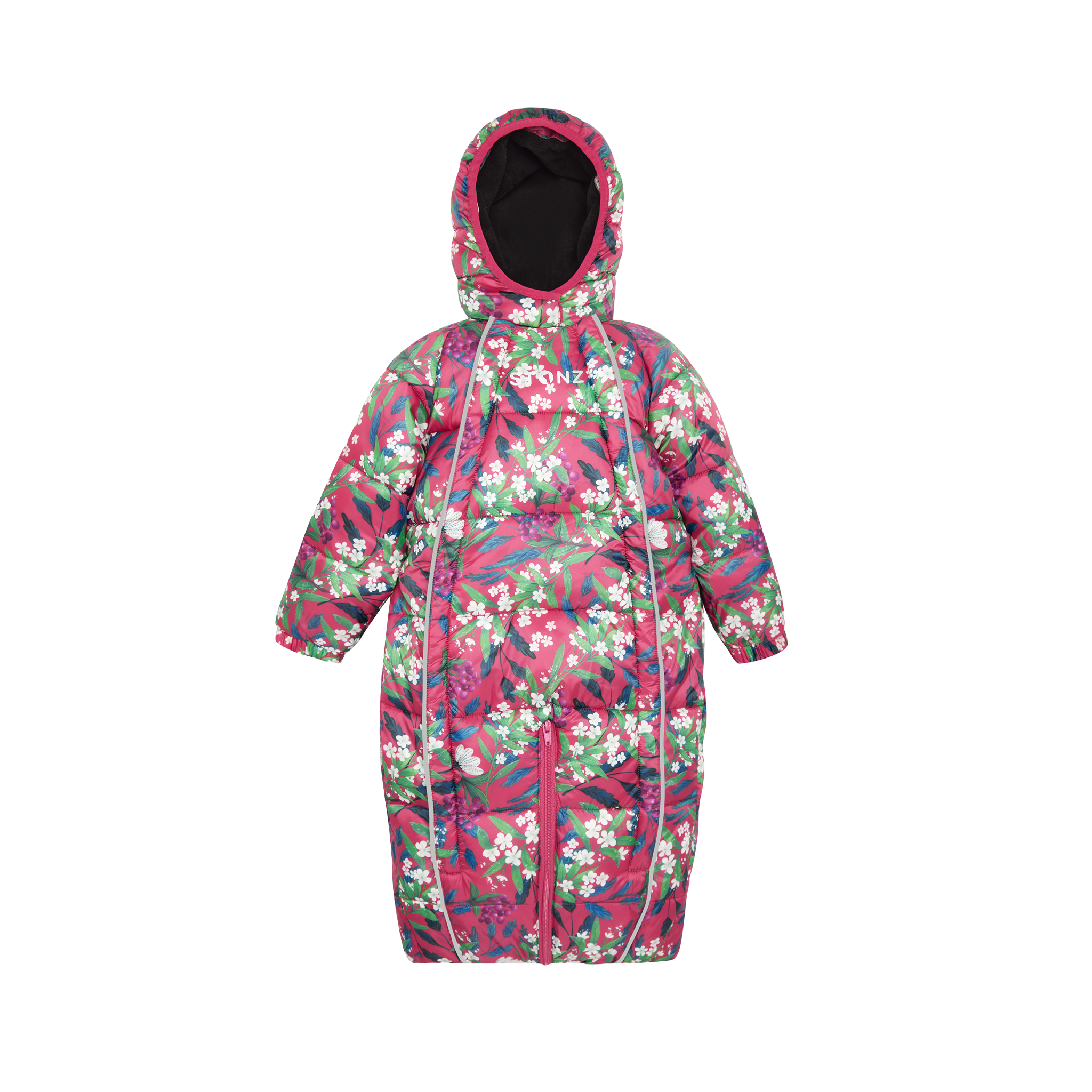 2-in-1 Snow Suit – Water-Resistant, Insulated, Converts to a Bunting Bag - Stonz alt::Holly