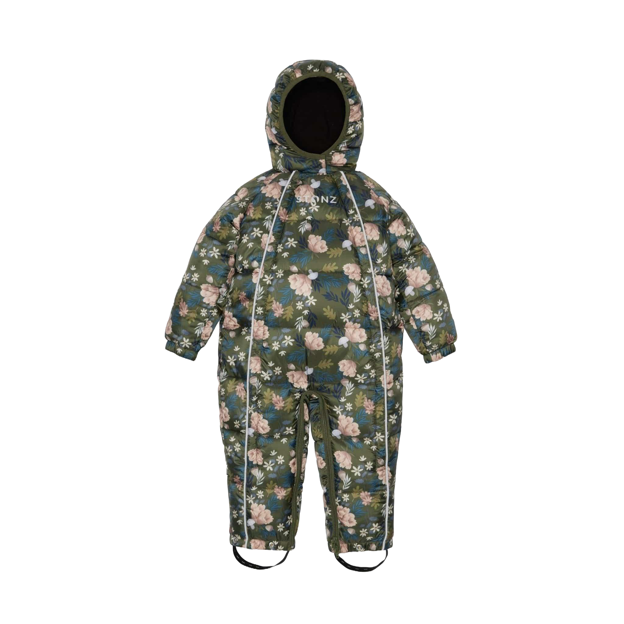 2-in-1 Snow Suit – Water-Resistant, Insulated, Converts to a Bunting Bag - Stonz alt::Woodland