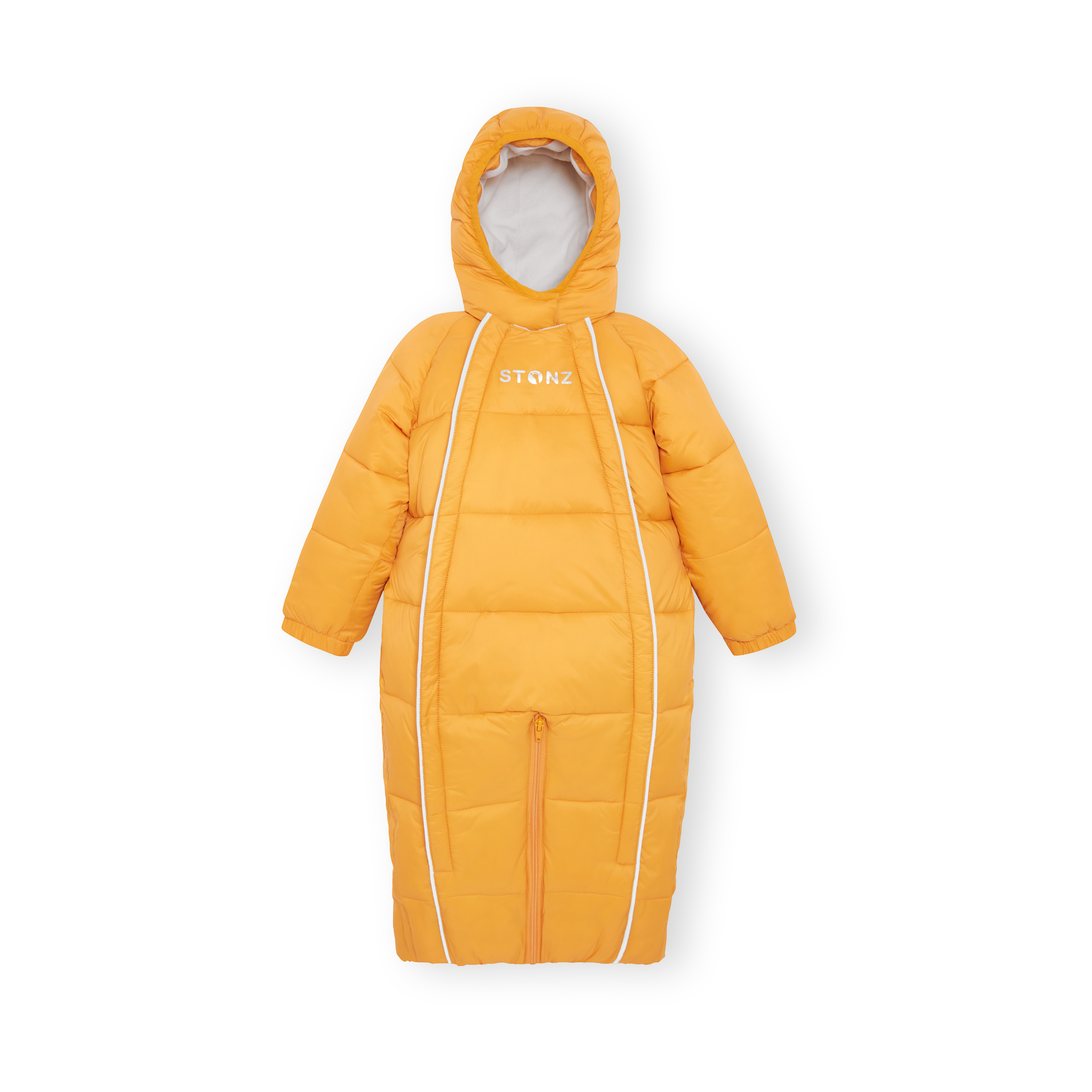 2-in-1 Snow Suit – Water-Resistant, Insulated, Converts to a Bunting Bag - Stonz alt::Sunflower
