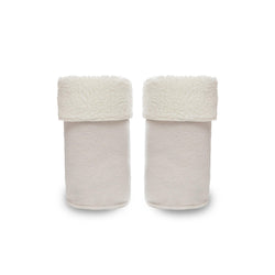 Stonz BootieLiners with super cozy fleece Ivory-BackView