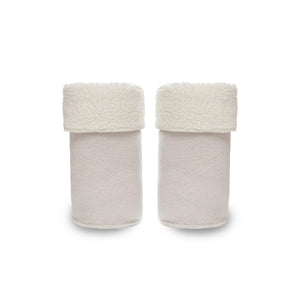 Stonz BootieLiners with super cozy fleece Ivory-BackView