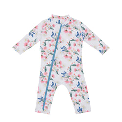 Stonz Sunsuit in meadow front view.