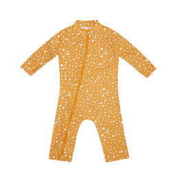 Stonz UV protection Sunsuit in Stonz-Spot- sunflower  Front view