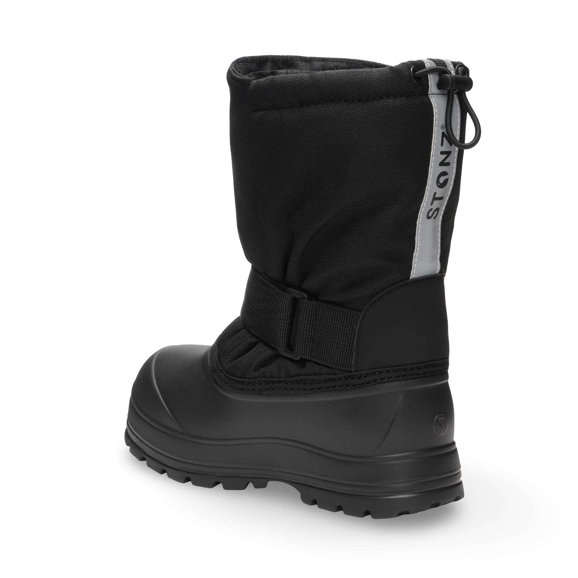 Trek Kid Ultra-Lightweight Insulated Winter Boot with Liner - Stonz alt::Black