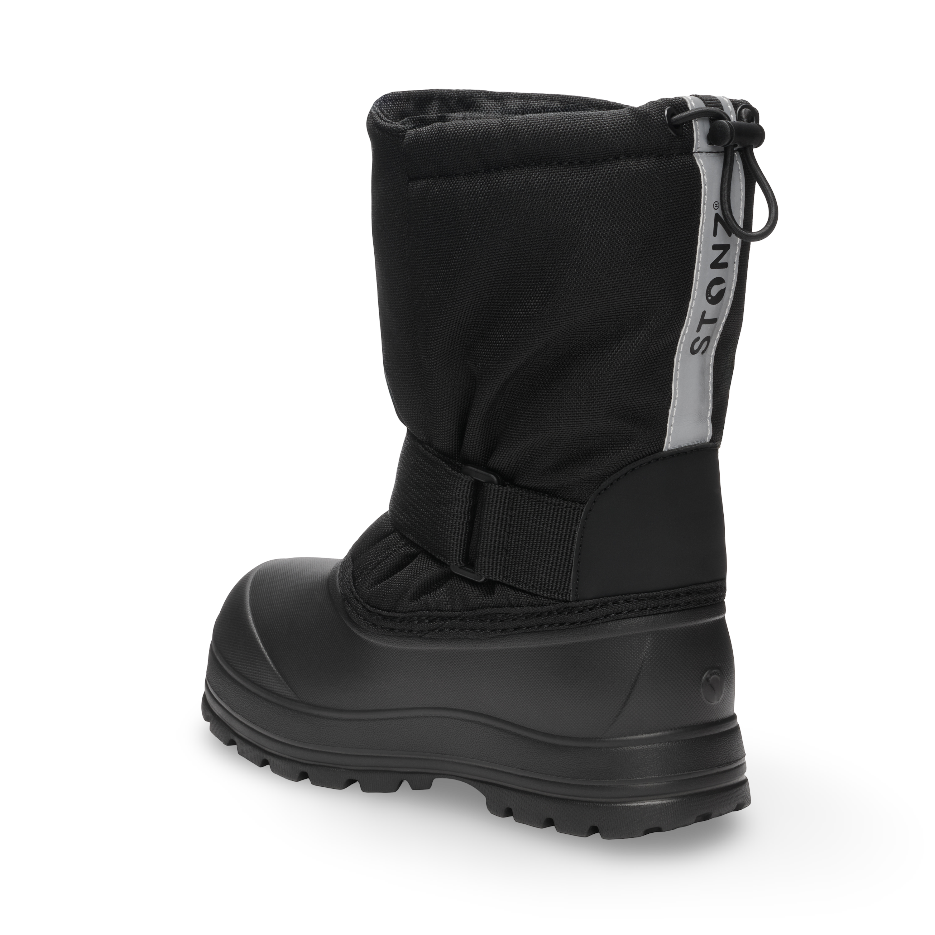 Trek Kid Ultra-Lightweight Insulated Winter Boot with Liner - Stonz alt::Black