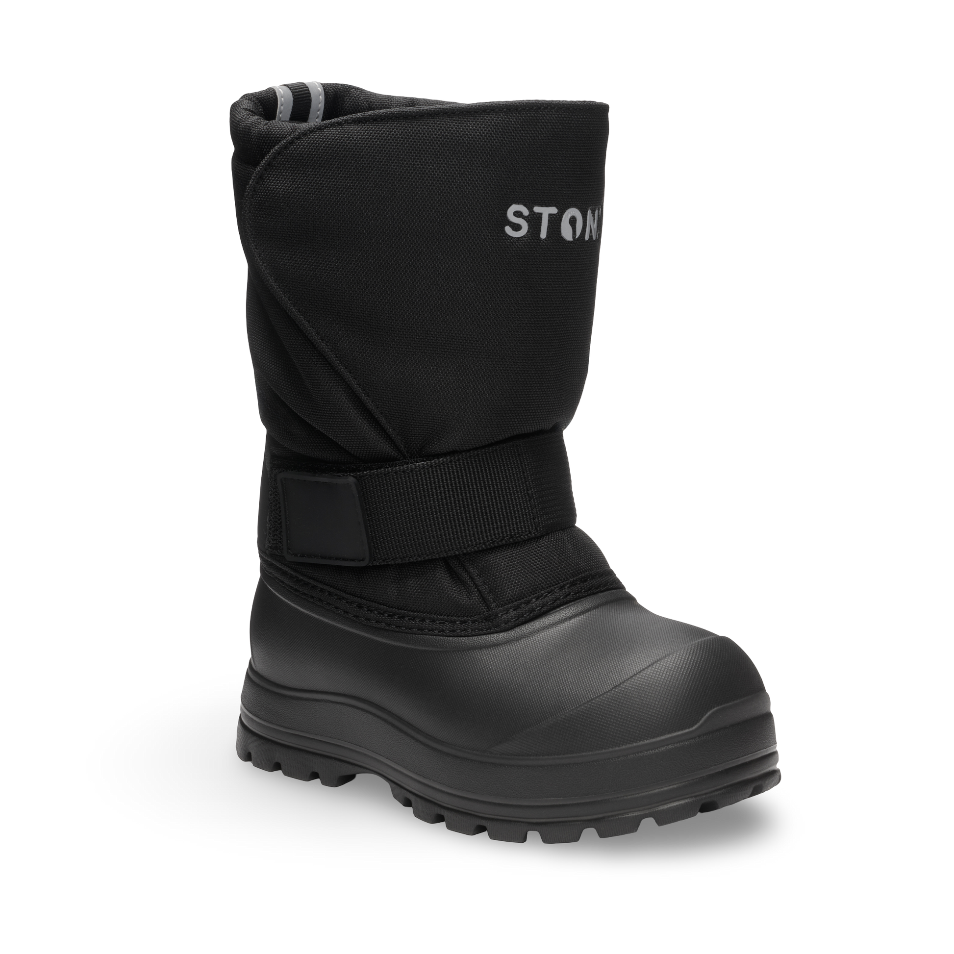 Trek Kid Ultra-Lightweight Insulated Winter Boot with Liner - Stonz alt::Black