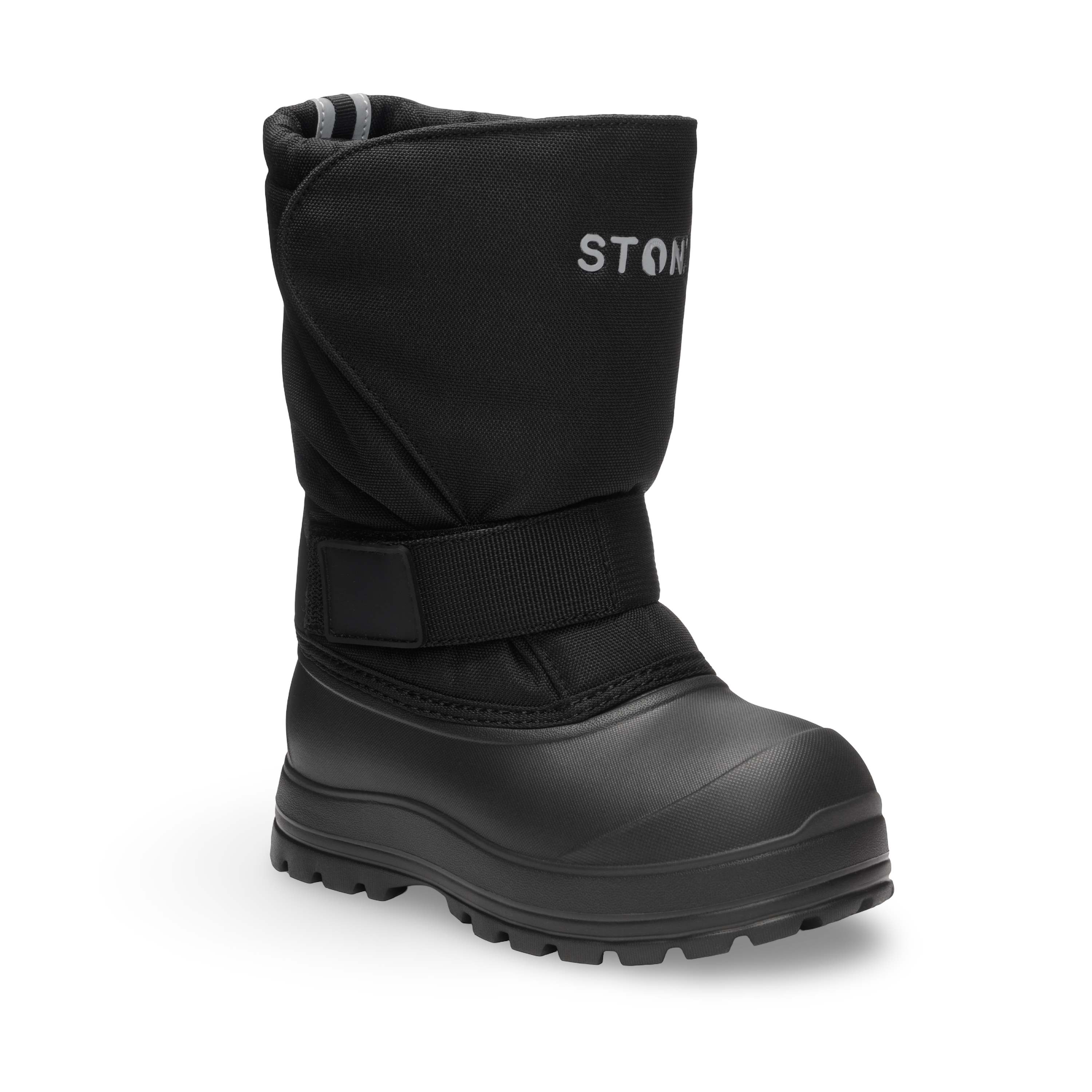 Trek Kid Ultra-Lightweight Insulated Winter Boot with Liner - Stonz alt:Black