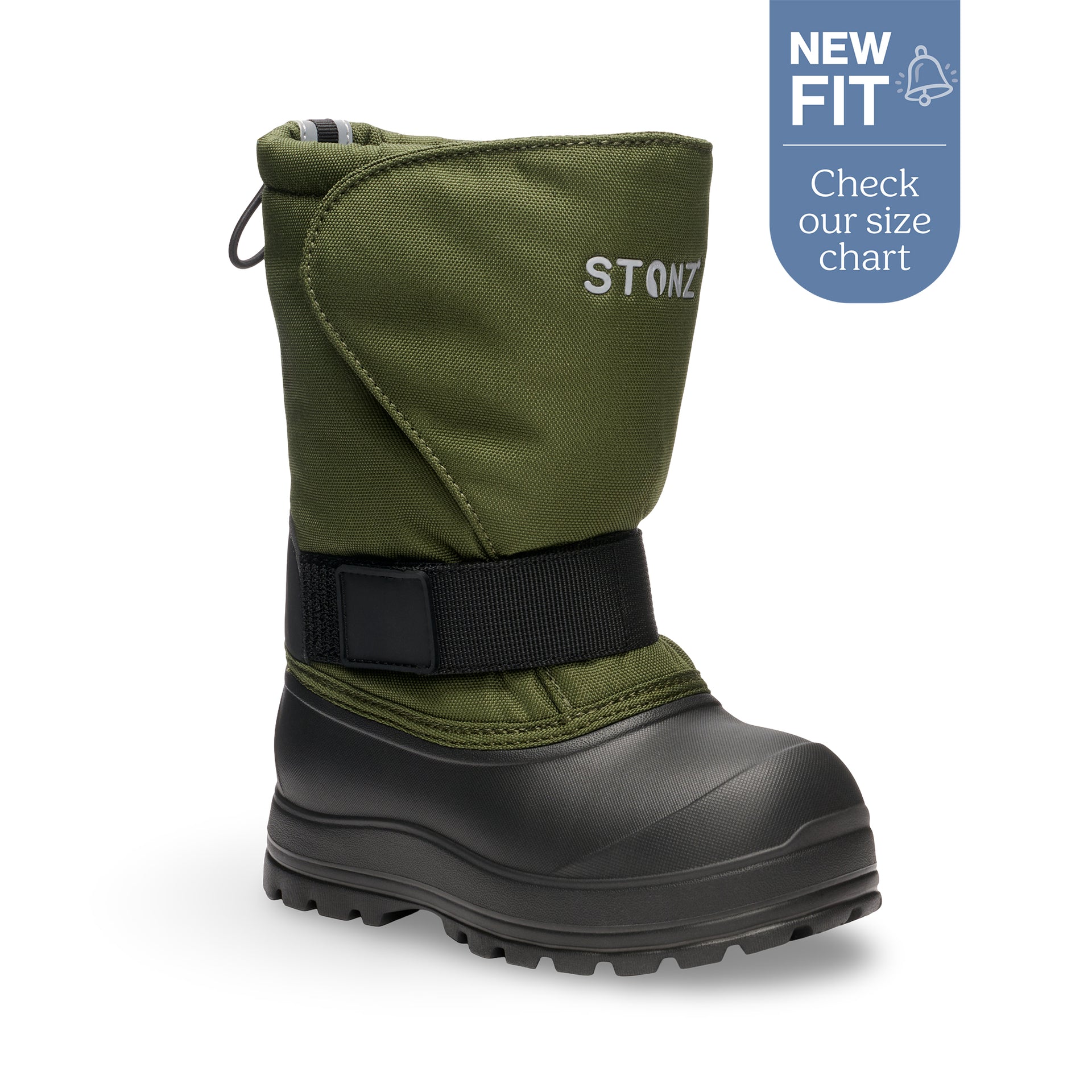 Trek Kid Ultra-Lightweight Insulated Winter Boot with Liner - Stonz alt::Cypress