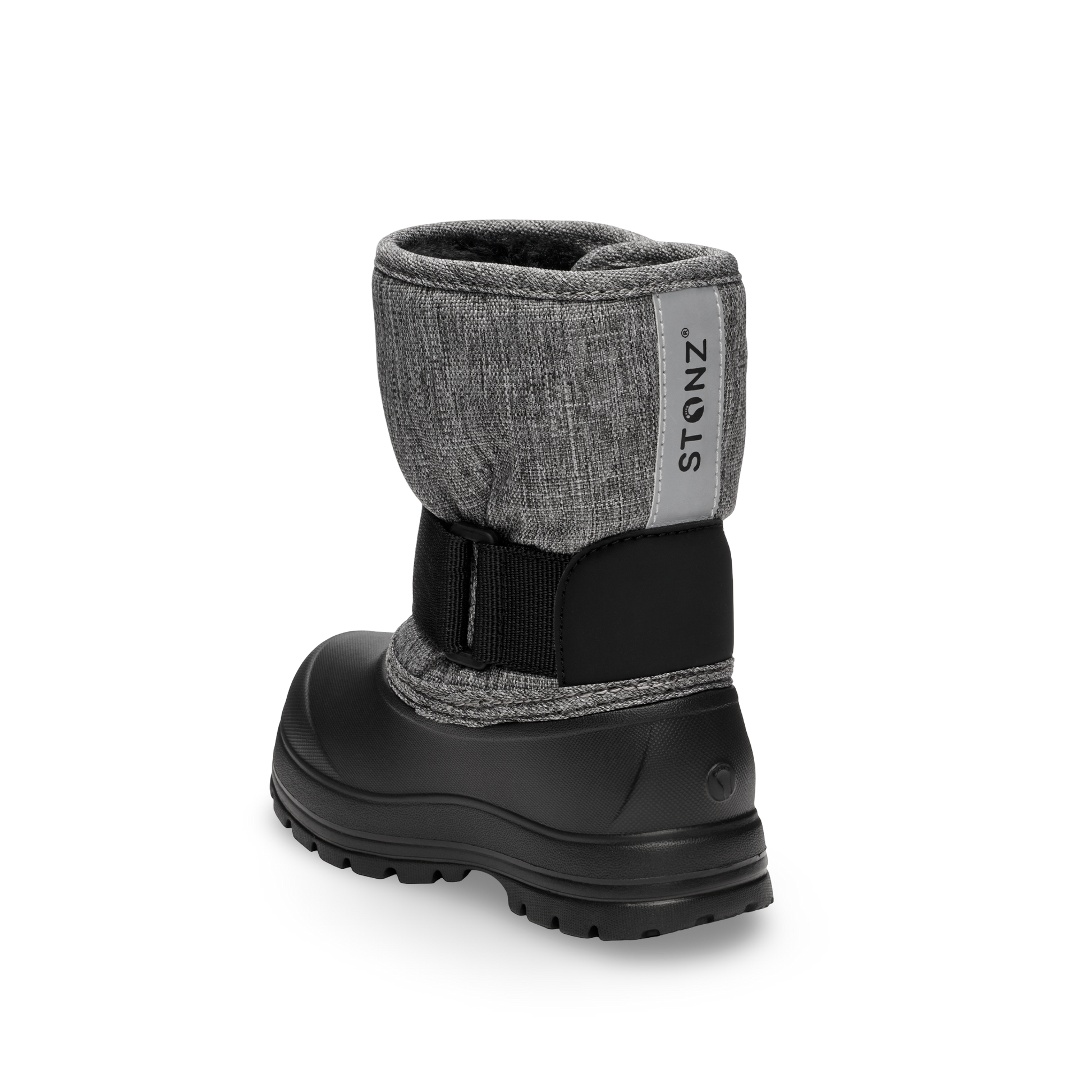 Trek Toddler Lightweight Insulated Winter Boot - Stonz alt::Heather Grey