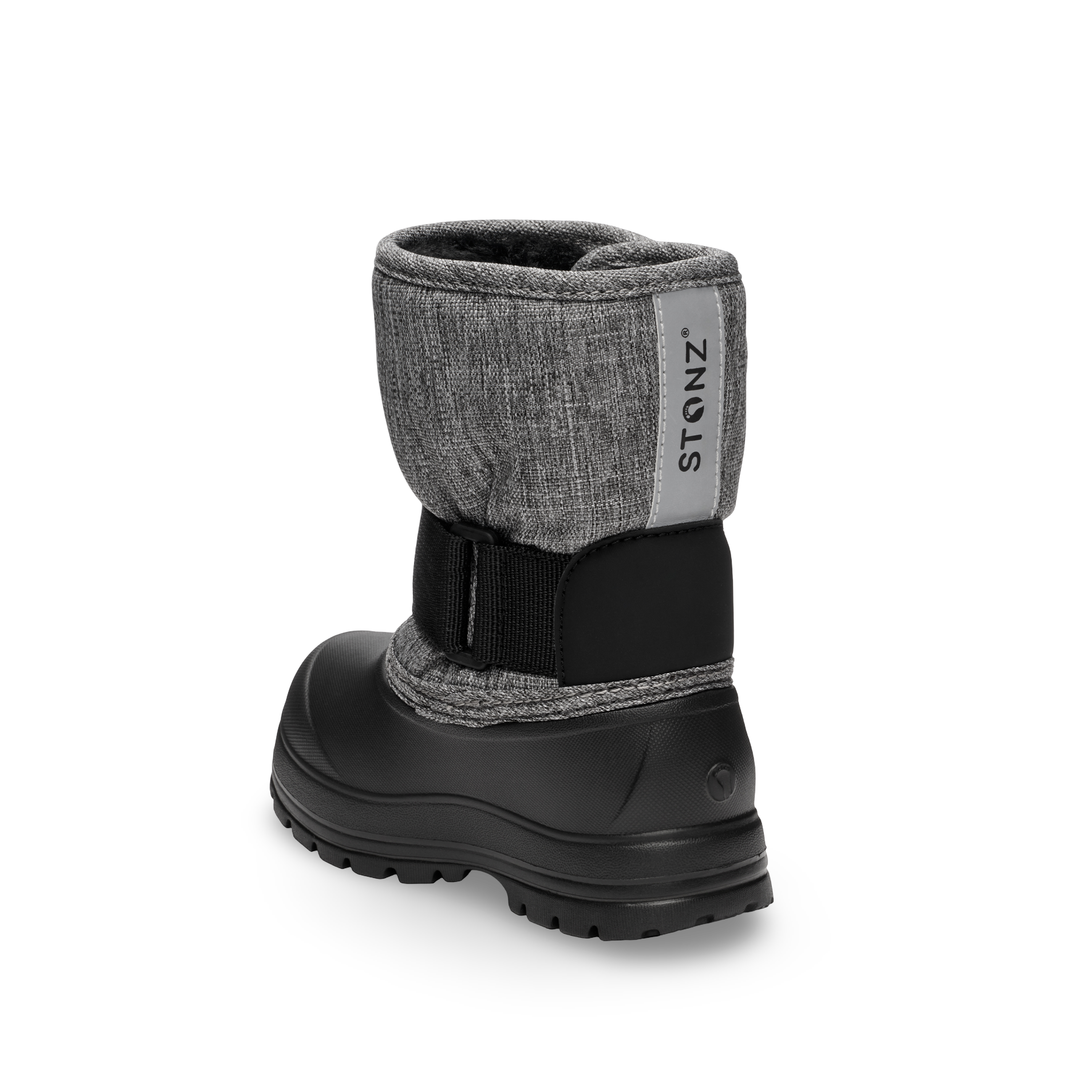Trek Toddler Lightweight Insulated Winter Boot - Stonz alt::Heather Grey